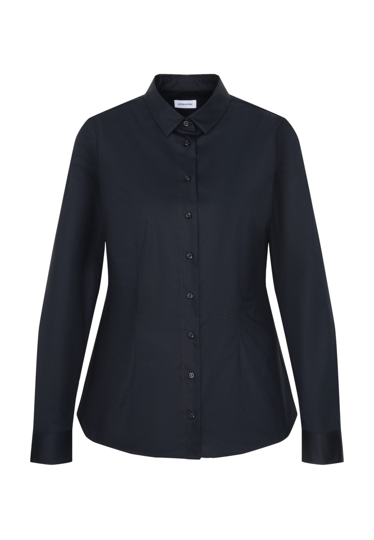 seidensticker Hemdbluse Schwarze Rose 1/1 Kragen Uni günstig online kaufen