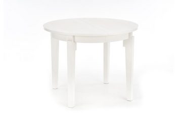 designimpex Esstisch Design Esstisch rund HAS-111 Massivholz ausziehbar Tisch Esszimmer
