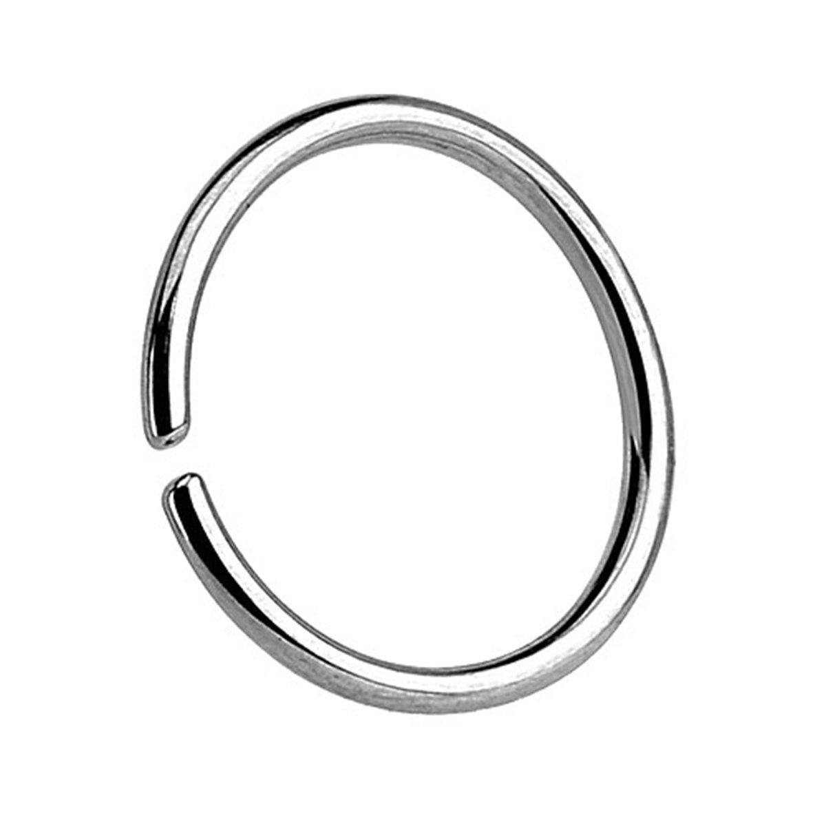 Taffstyle Nasenpiercing piercing Septum Ring Tragus Helix Ohr Lippen Intim, Universal Continuous biegbarer Fake Hoop Ring Ohr Nase Lippe Nasenring