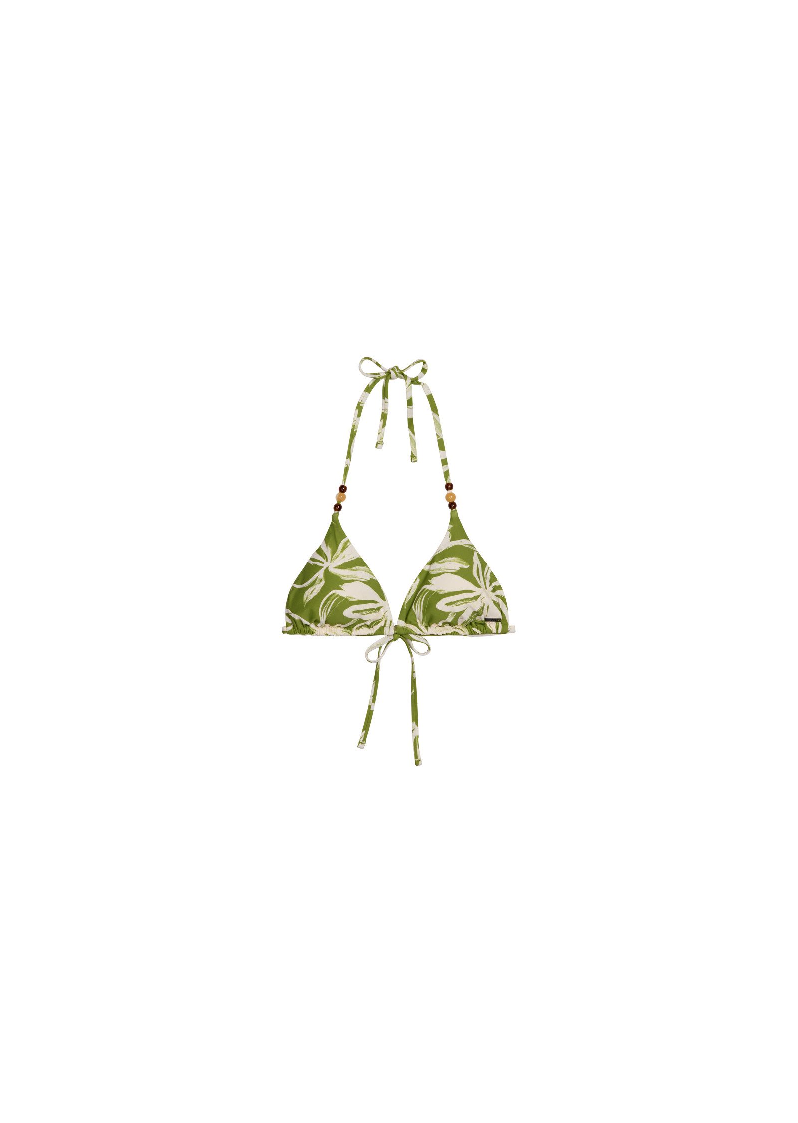 Marc O'Polo Bandeau-Bikini-Top Shiny Abstract Flower AOP