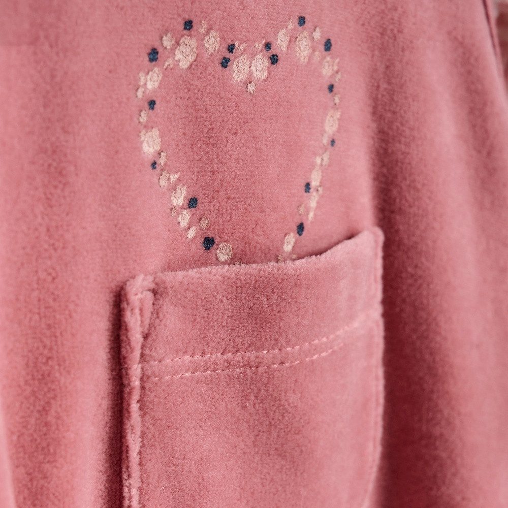 Fixoni Langarmbody Body LS w.Velour Romper