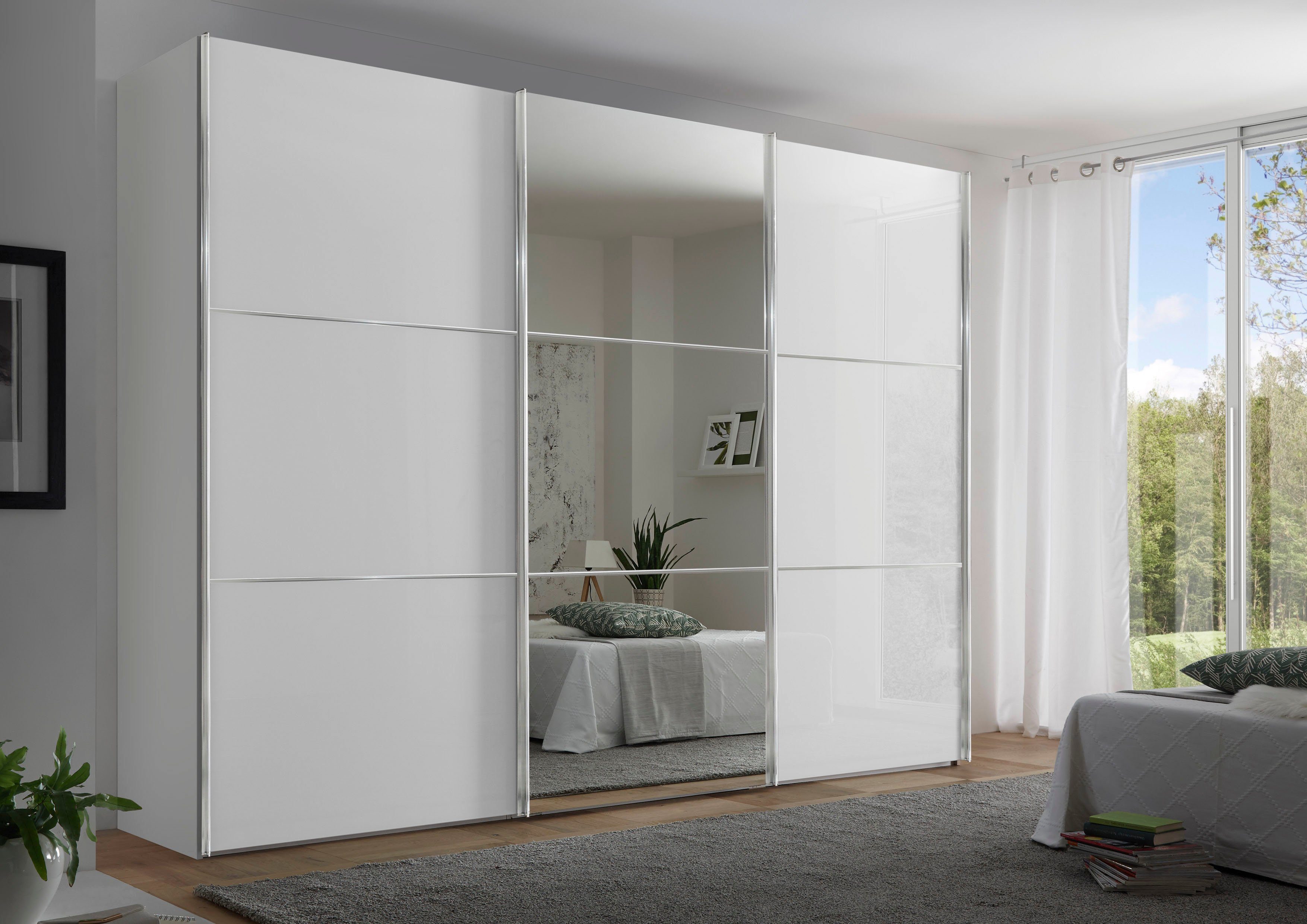 STAUD Schwebetürenschrank Includo Glas, Made in Germany