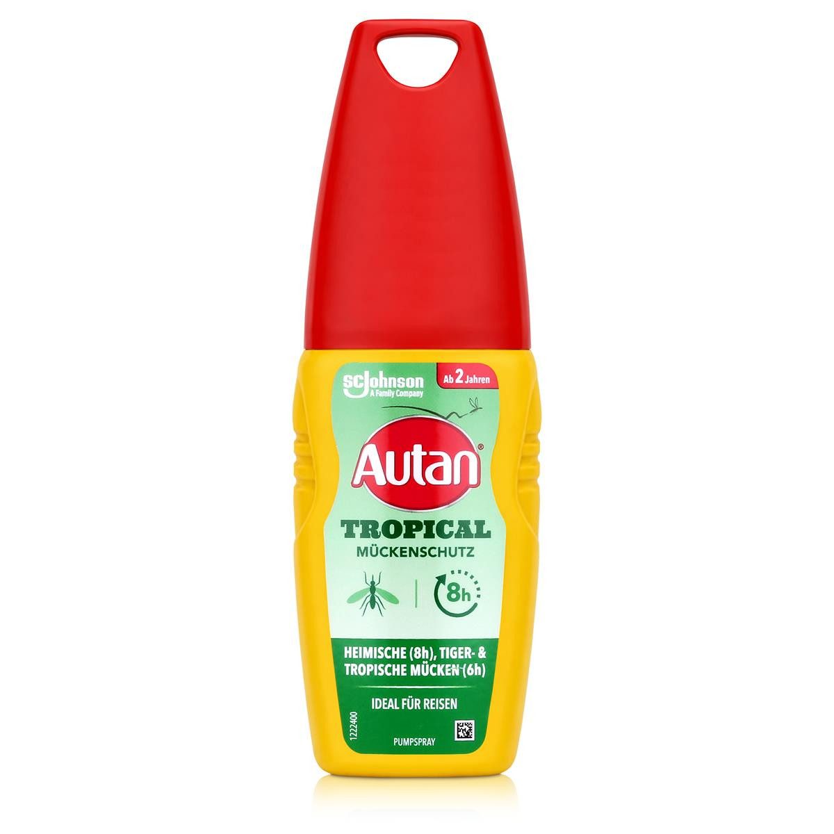 Insektenspray Autan Mückenschutz Tropical Pumpspray 100ml - Bis zu 8h Schutz