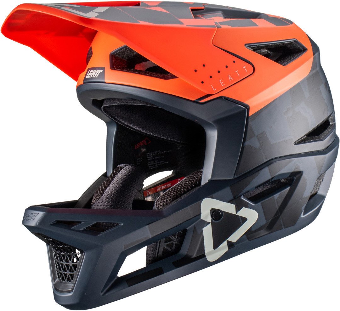 Allroundhelm MTB Gravity 4.0 Orange/Black Downhill-Helm