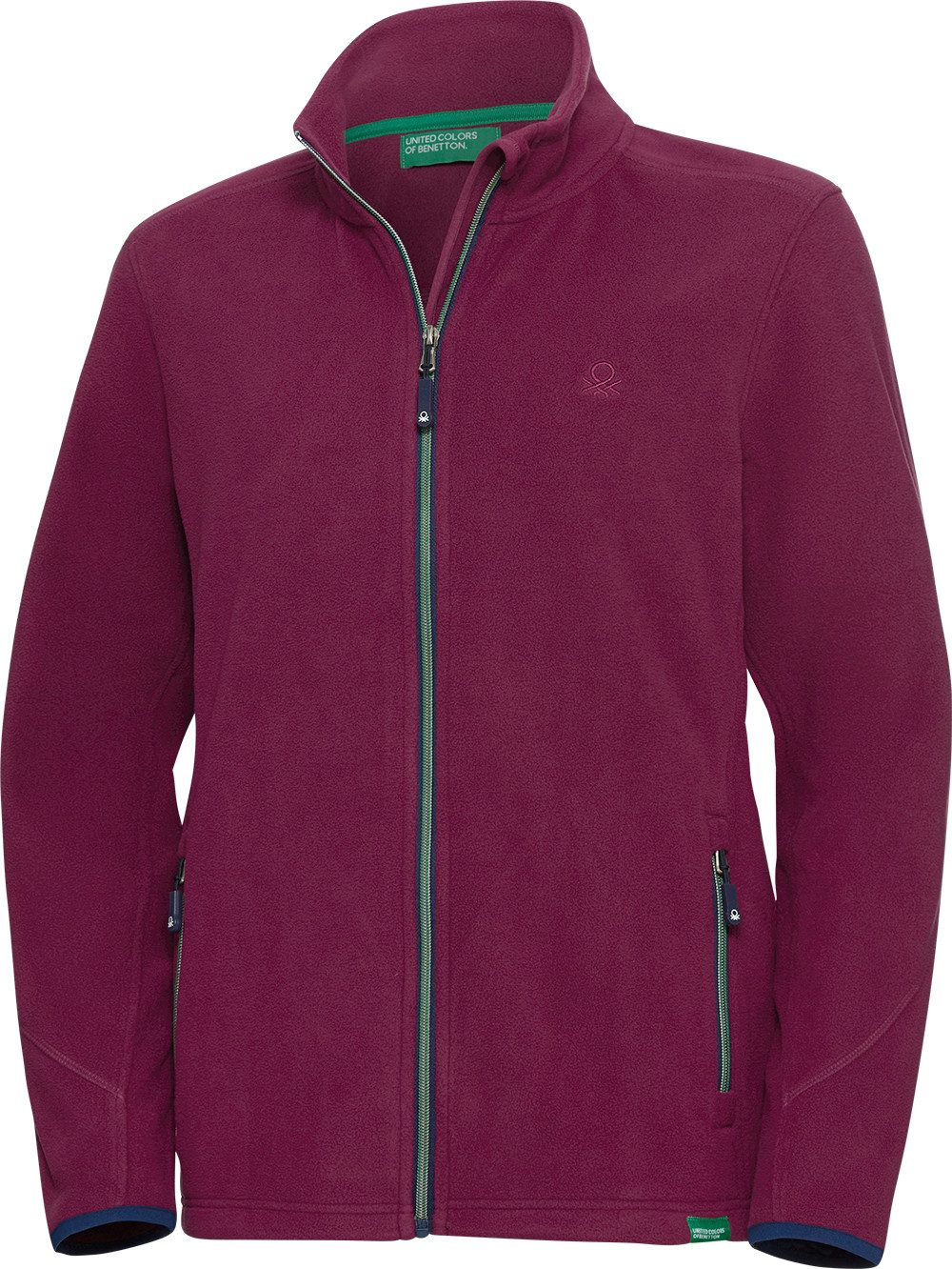 United Colors of Benetton Fleecejacke Höchster Tragekomfort in Top-Markenqu günstig online kaufen