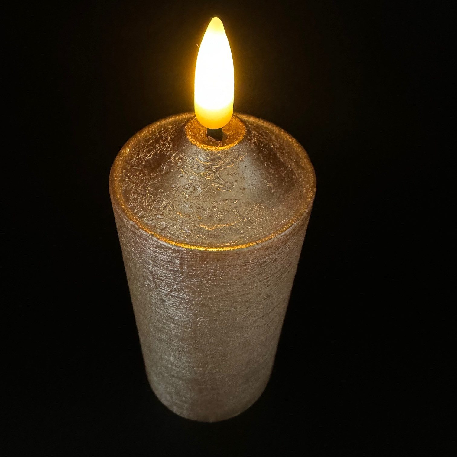 Online-Fuchs LED-Kerze 5 LED Kerzen XL aus Echtwachs mit realistischer Flam günstig online kaufen