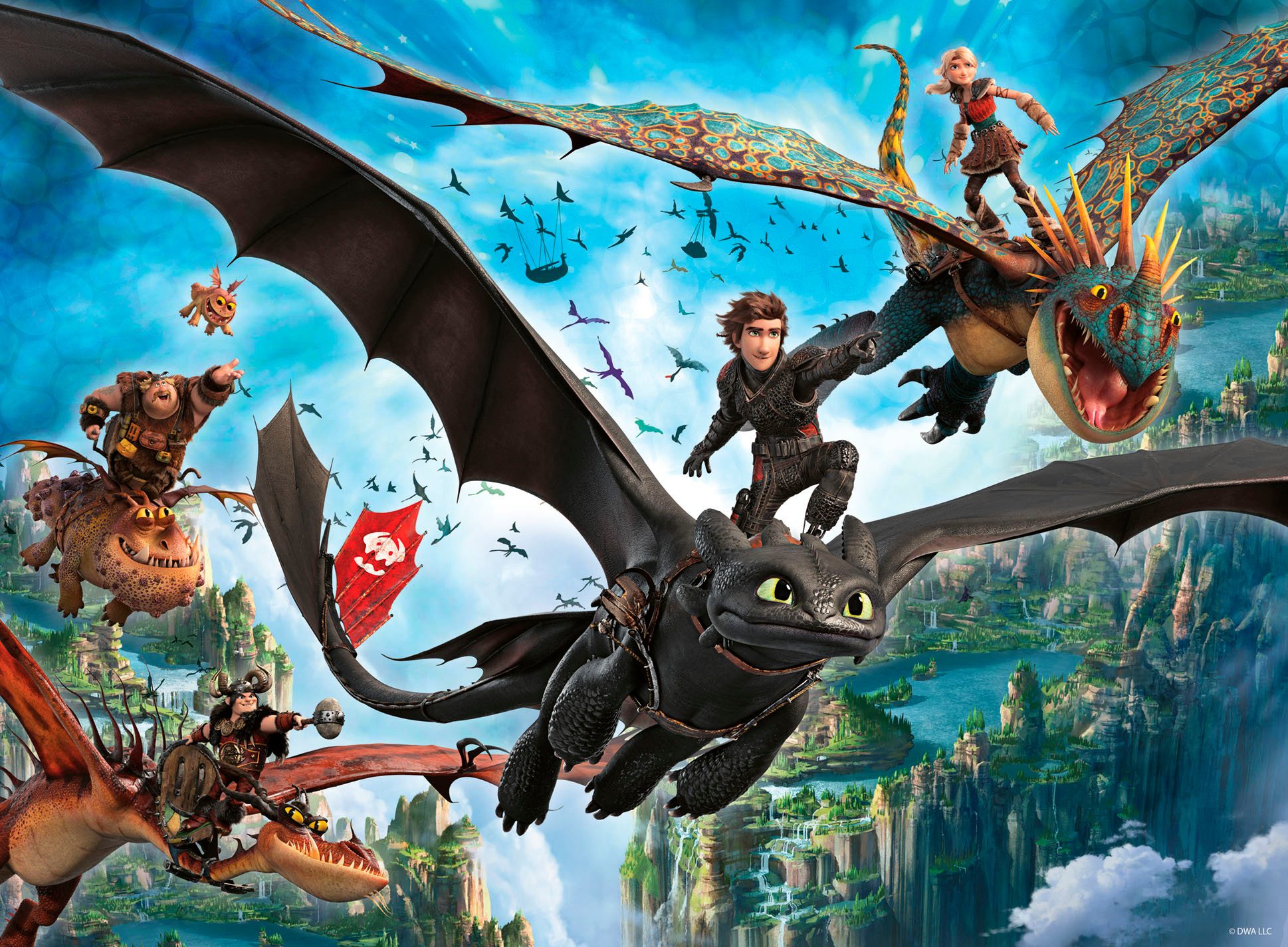 Ravensburger Puzzle Dragons - Drachen und günstig online kaufen