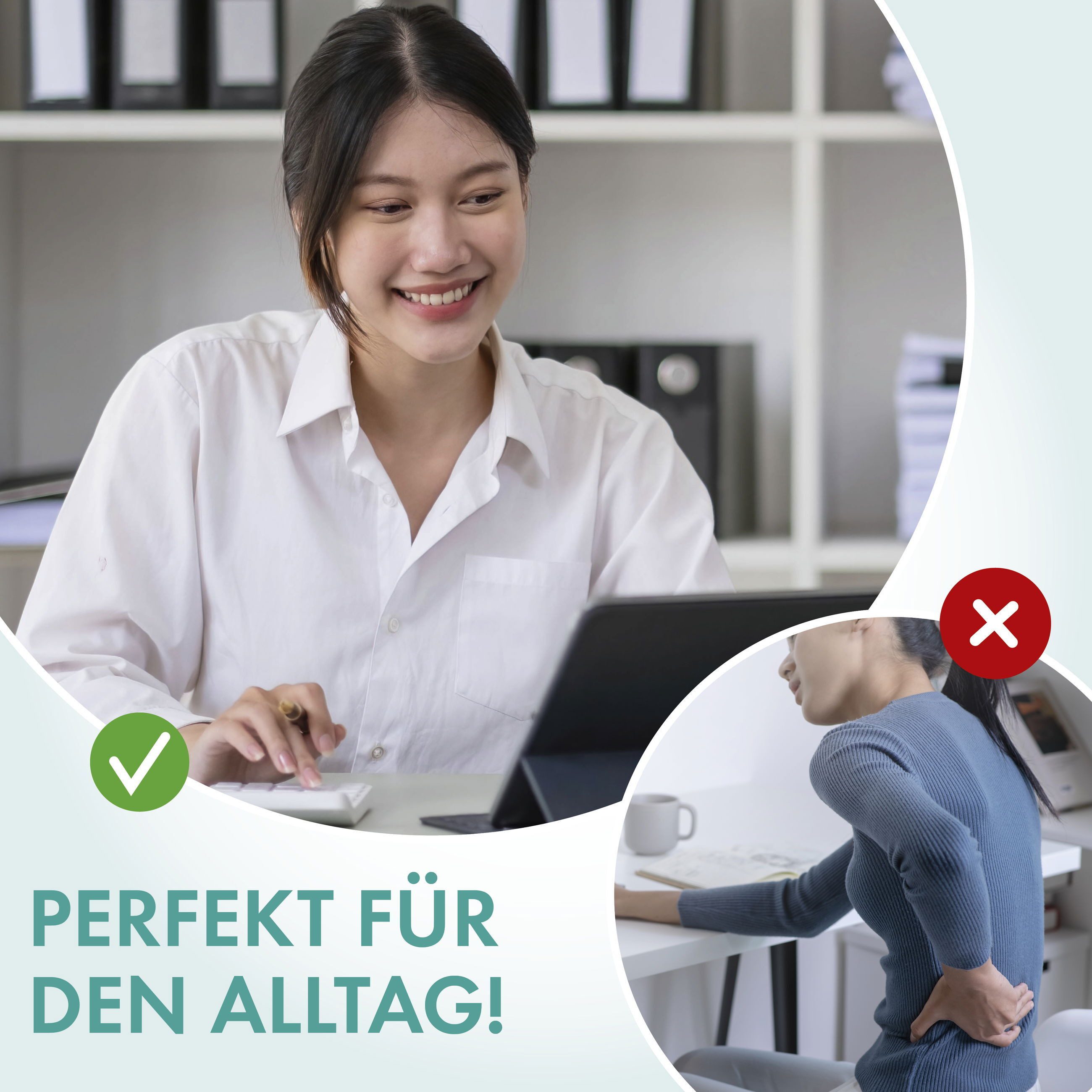 WALSER Reisekissen Sitzkeil Joel, 1 Stück, 1-tlg.