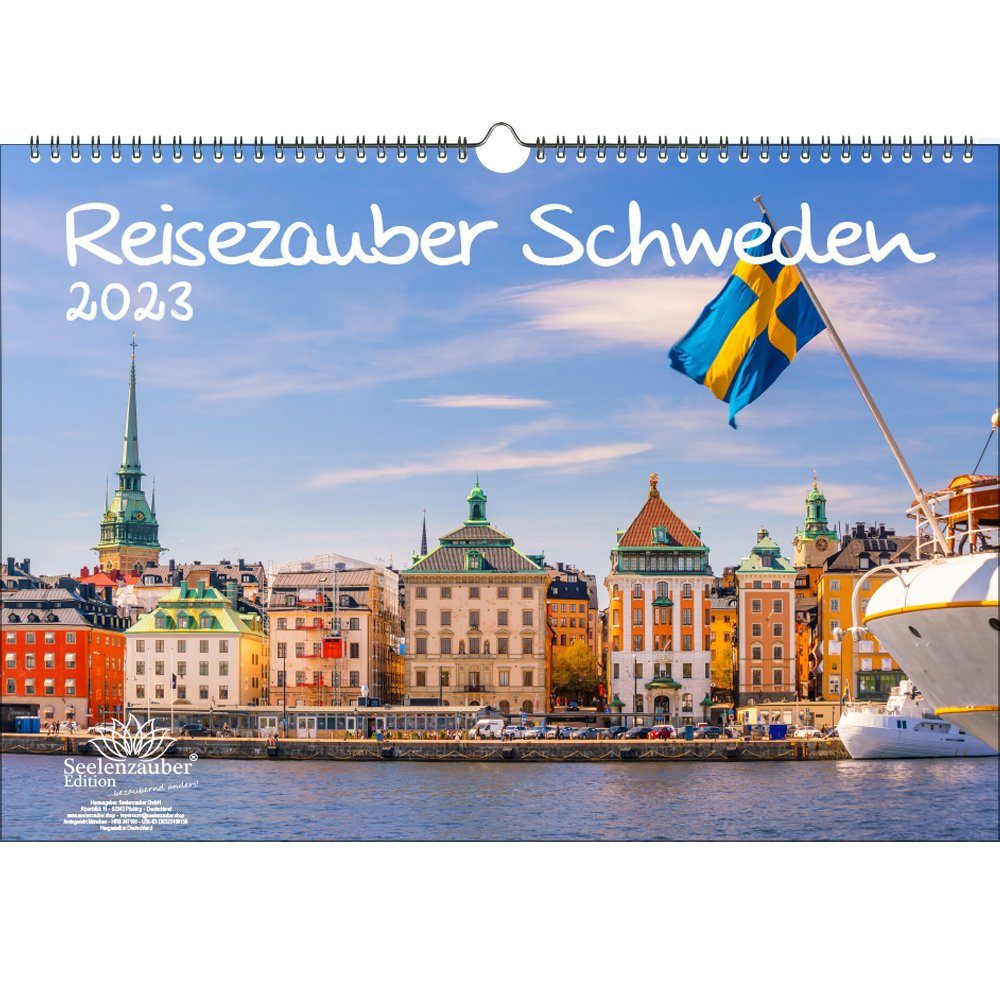 Seelenzauber Wandkalender »Reisezauber Schweden DIN A3 Kalender für 2023« online kaufen  OTTO