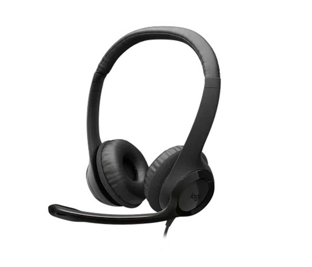Logitech H390 Kabelgebundenes mit Mikrofon und Geräuschfilter, schwarz Stereo-Headset