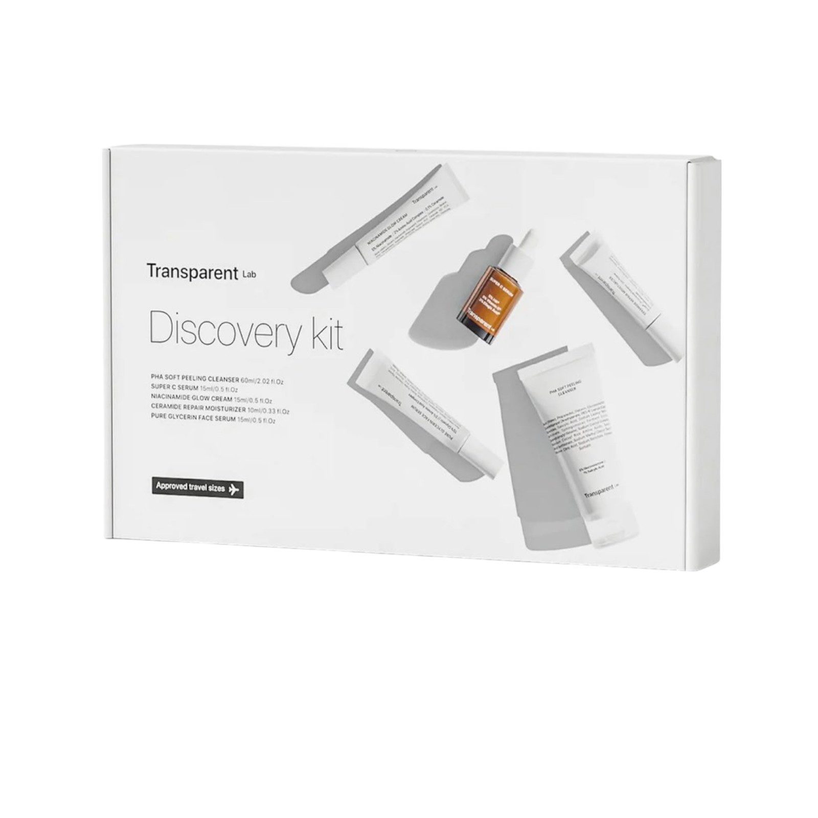 Gesichtspflege-Set Transparent Lab Discovery Kit (5-tlg)