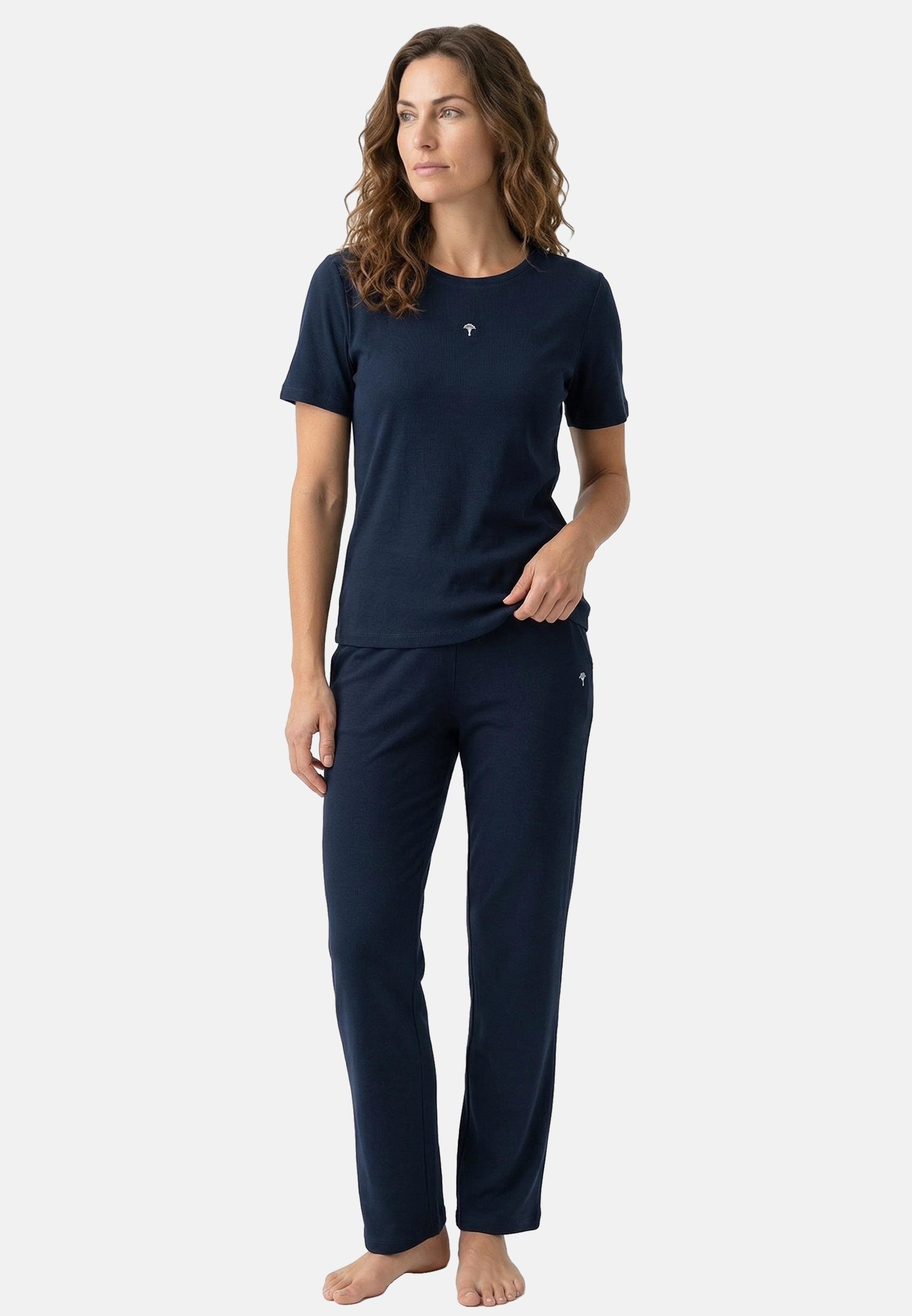 JOOP! Pyjama Cosy (Set, 2 tlg) Schlafanzug - Baumwolle - Atmungsaktiv