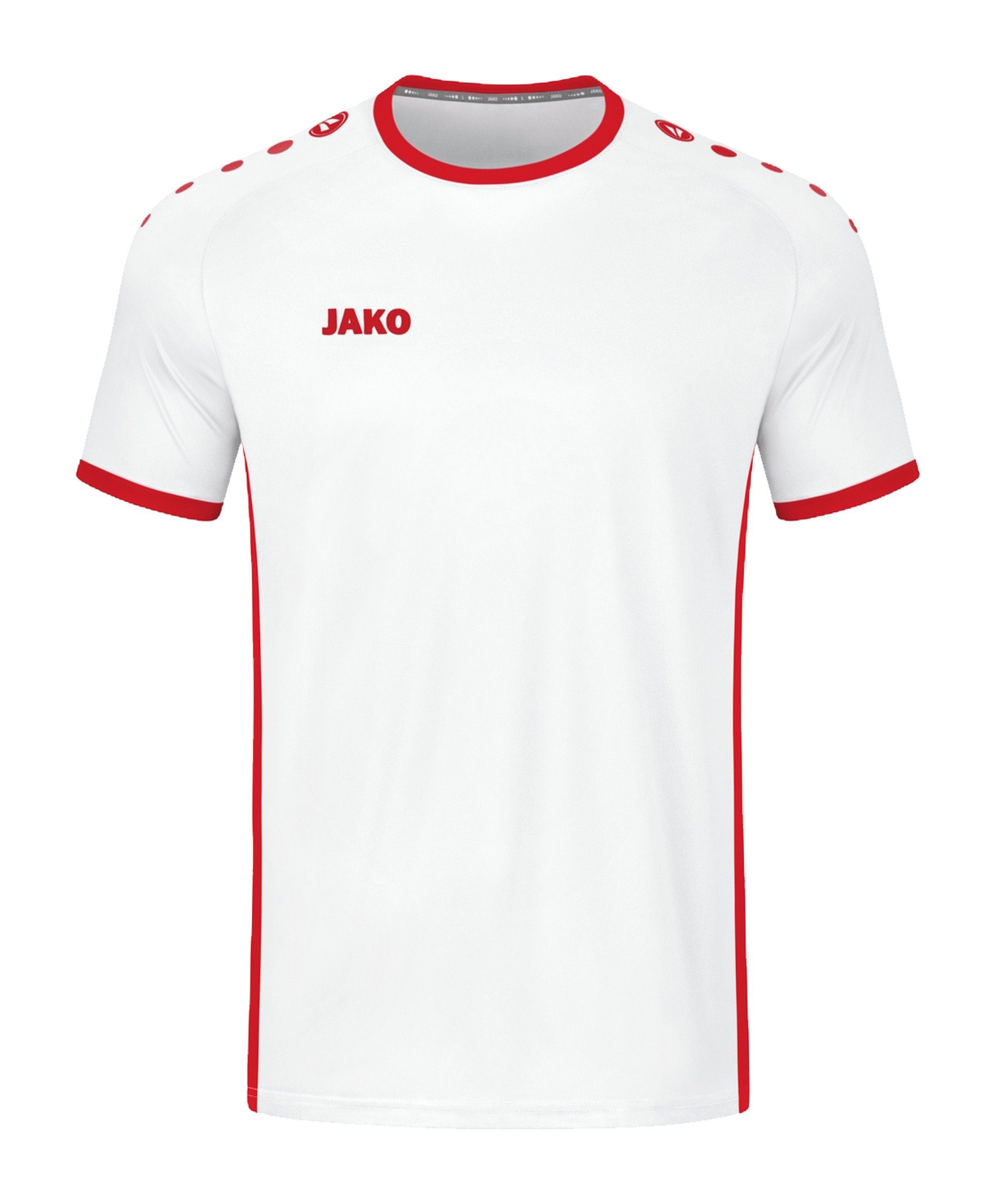 Jako Fußballtrikot Primera KA Trikot weissrot