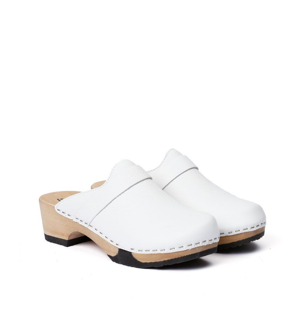 TAMINA Nappa weiß (hazelnut) Clog