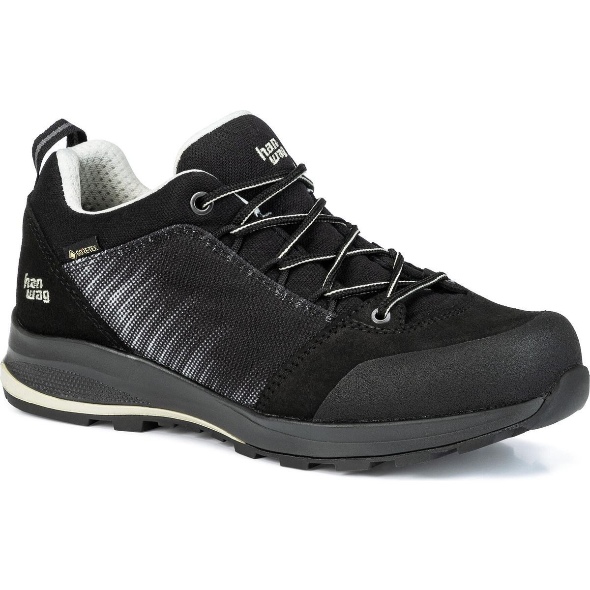 Hanwag Klarsby Low Bunion Lady GTX Hikingschuh Wasserdichter Damen-Wanderschuh mit spezieller Passform für Hallux