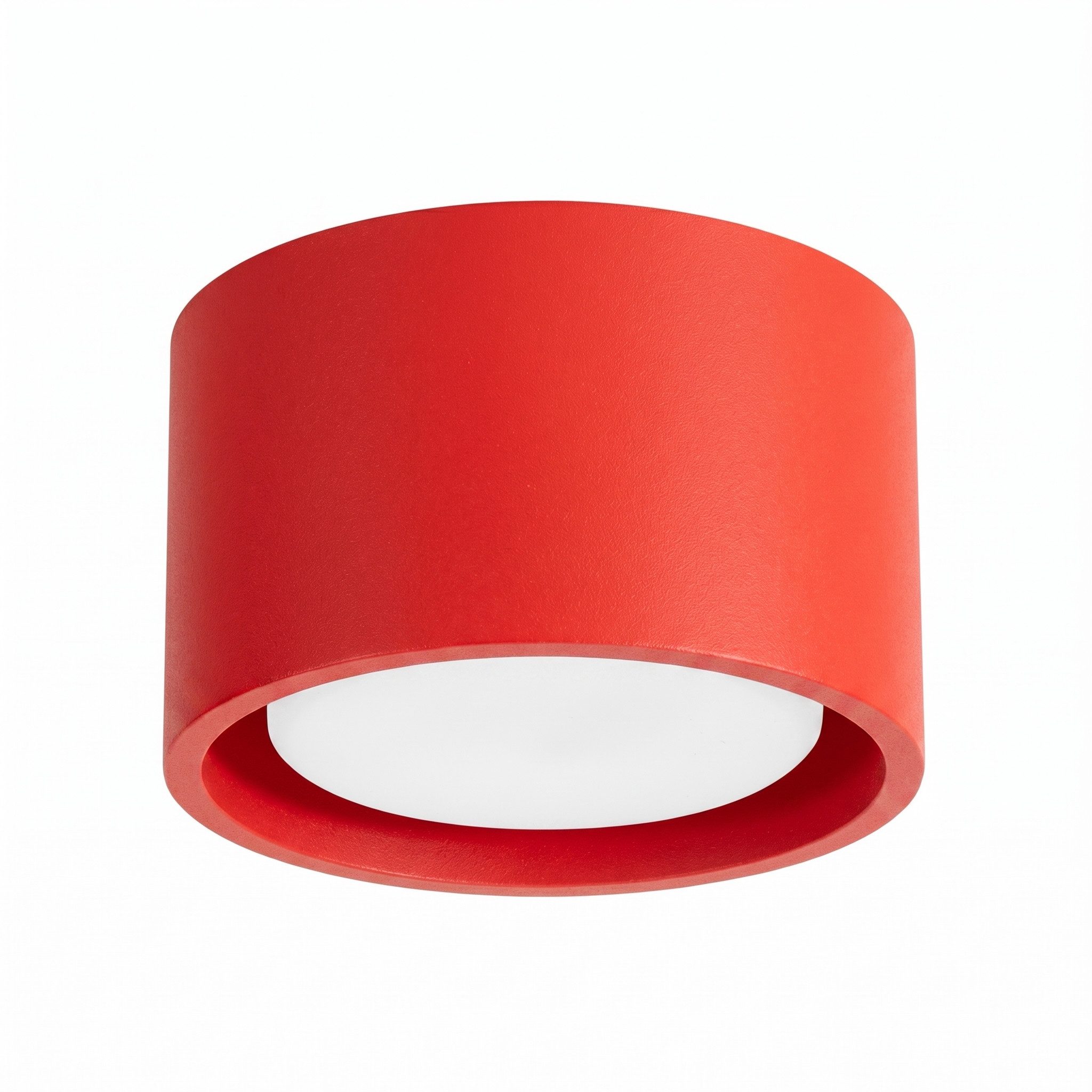 SOLLUX lighting Deckenleuchte Plafond MODO 1 rot Gx53, Nicht enthalten