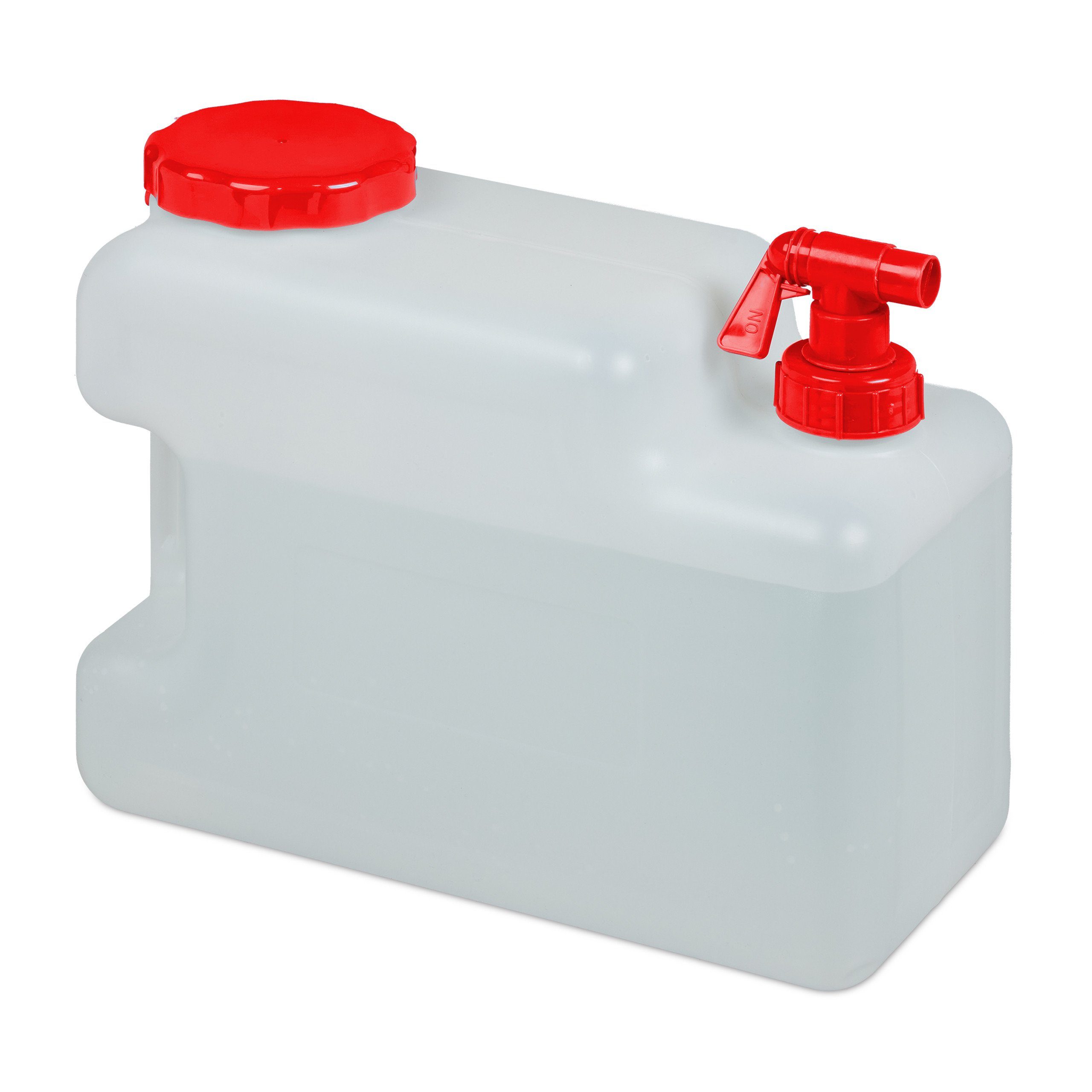 relaxdays Kanister Wasserkanister mit Hahn (1 St), 12 Liter