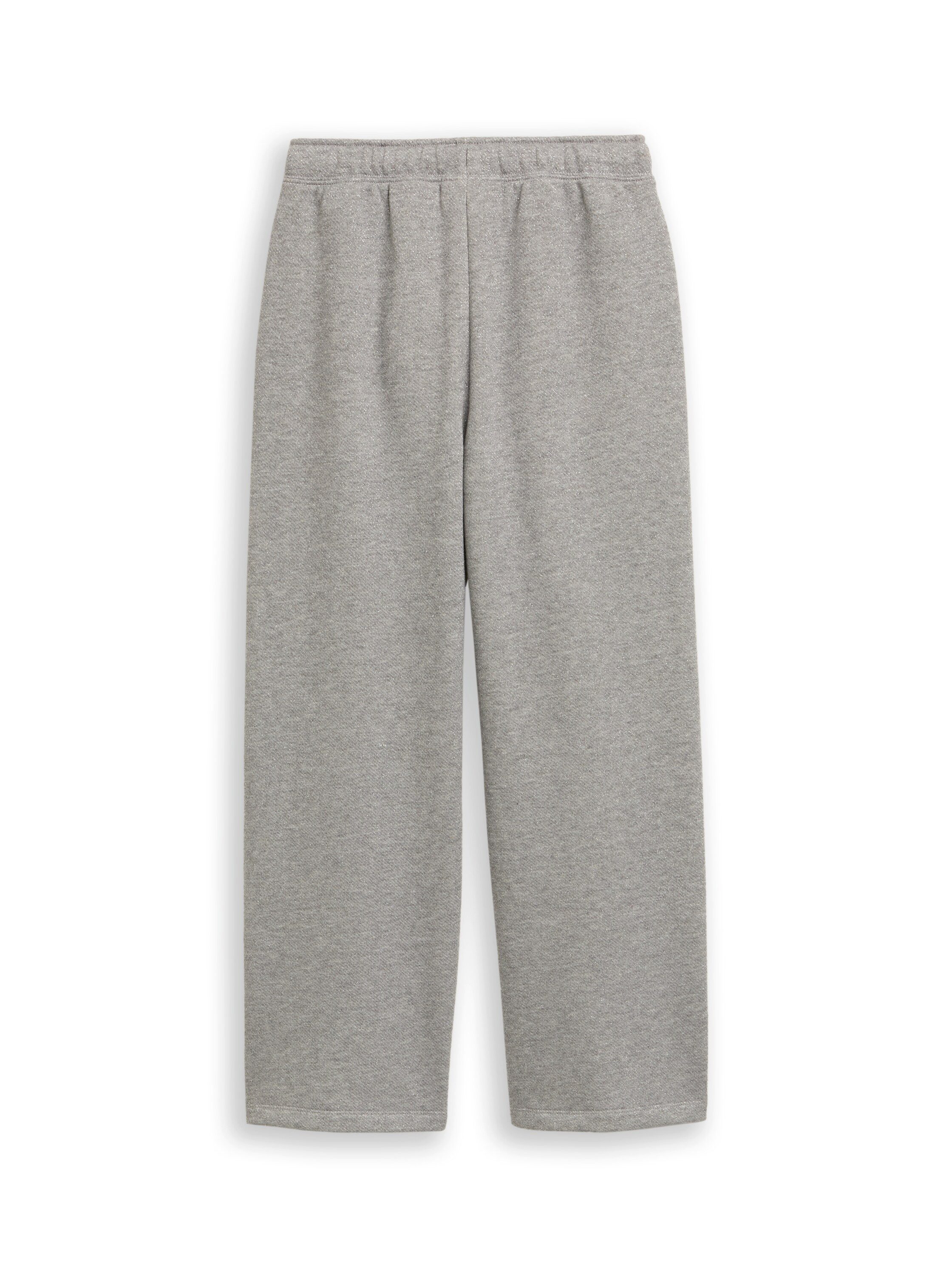 TOM TAILOR Sweatpants mit Glitzerfäden
