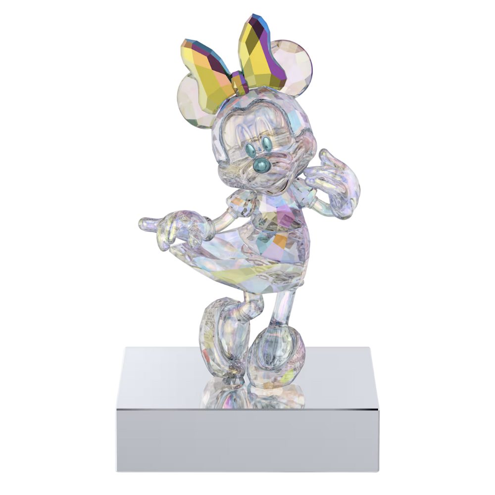 Swarovski Dekofigur 5690168, Swarovski, Minnie Maus, Kristalle, Metallsockel, Disney