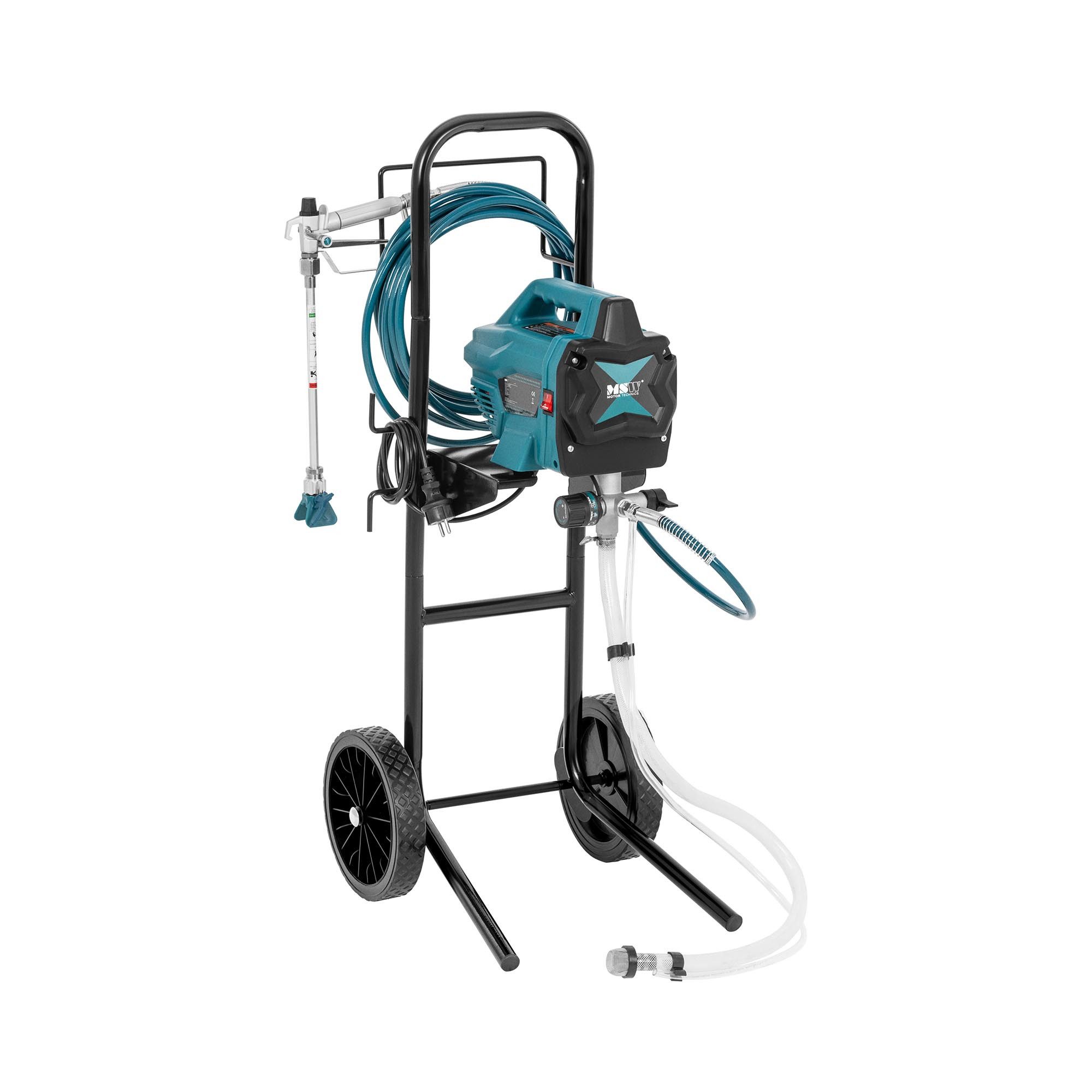 Farbsprühpistole Farbsprühsystem mobil 1,4 l/min 180 bar 7,5 m Schlauch Farbsprühgerät