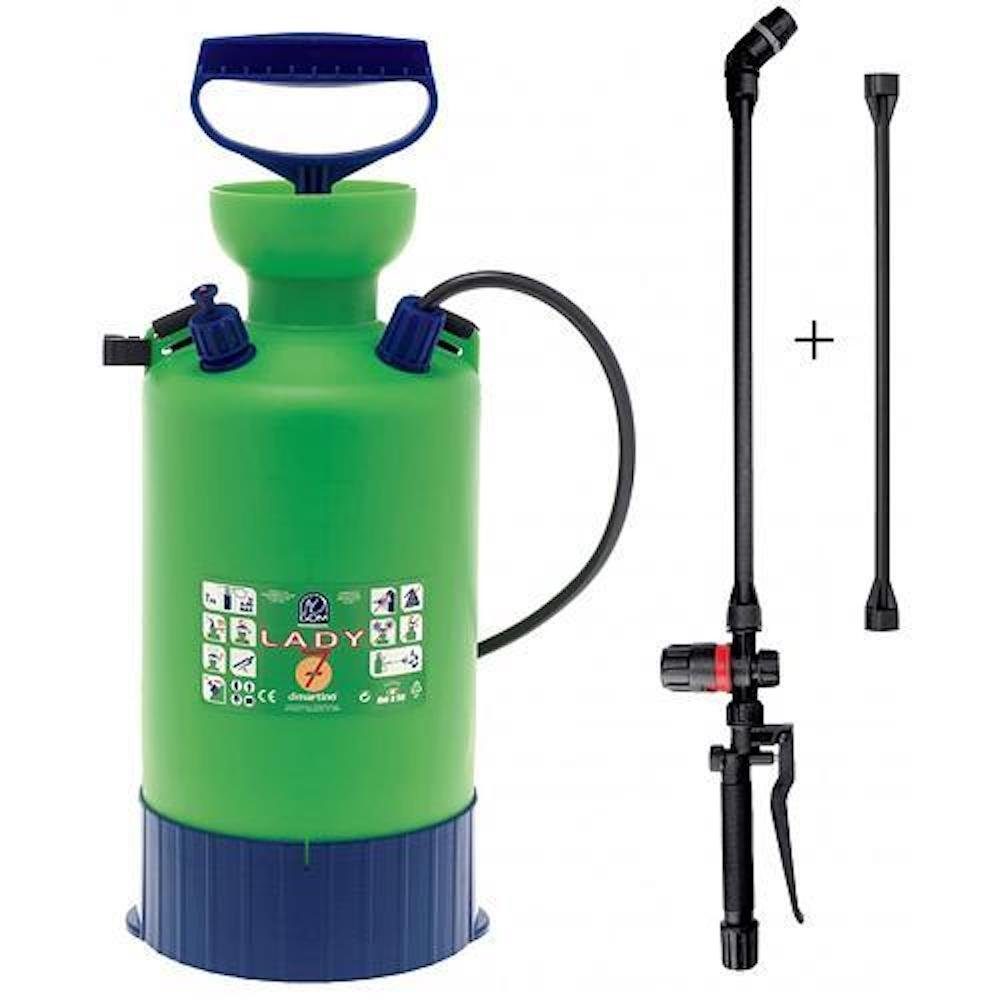 Drucksprühgerät Gartenspritze, Drucksprüher GDM® Lady 7, 6 Lit.