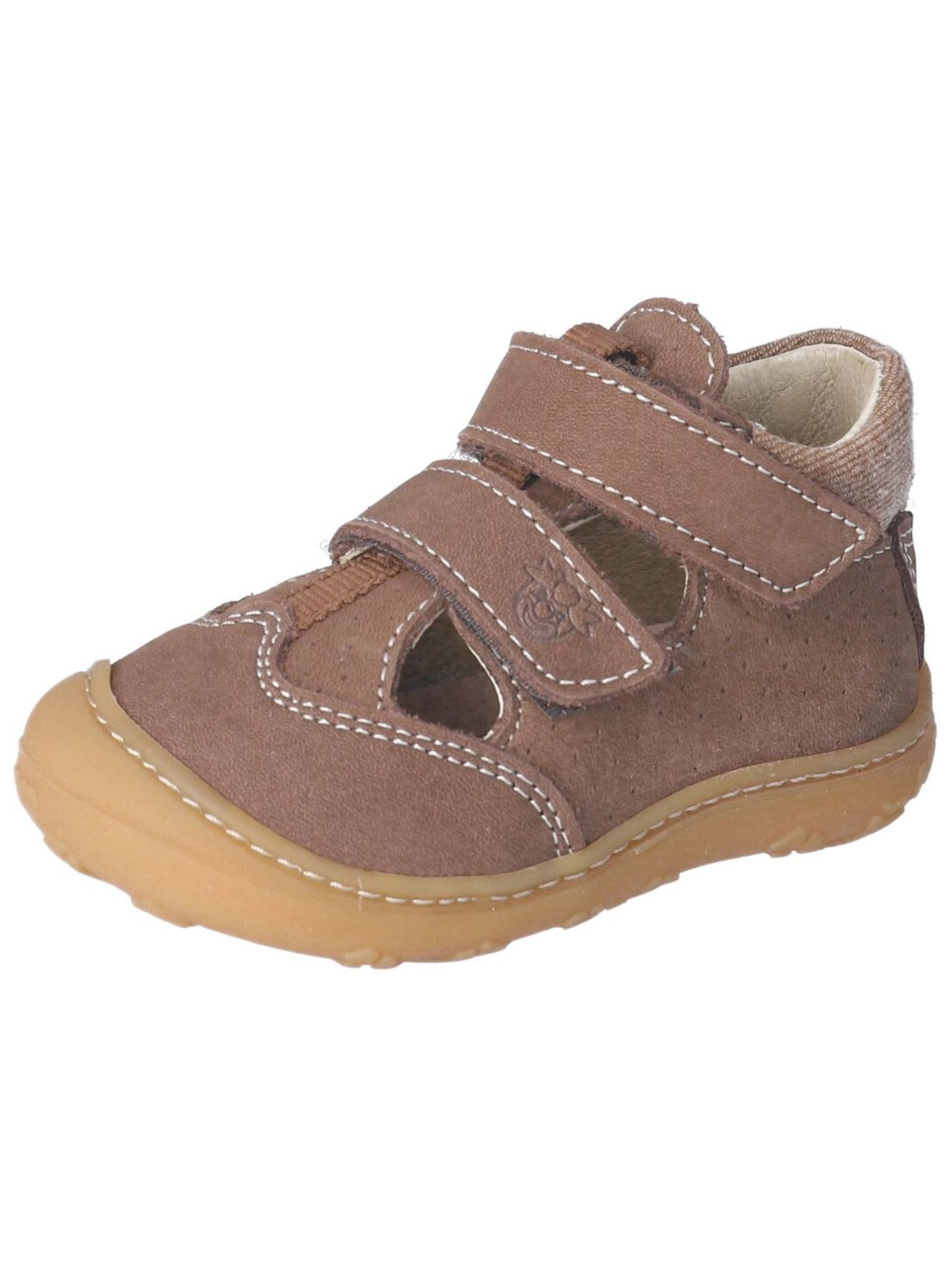 Pepino Halbschuhe Leder/Textil Klettschuh