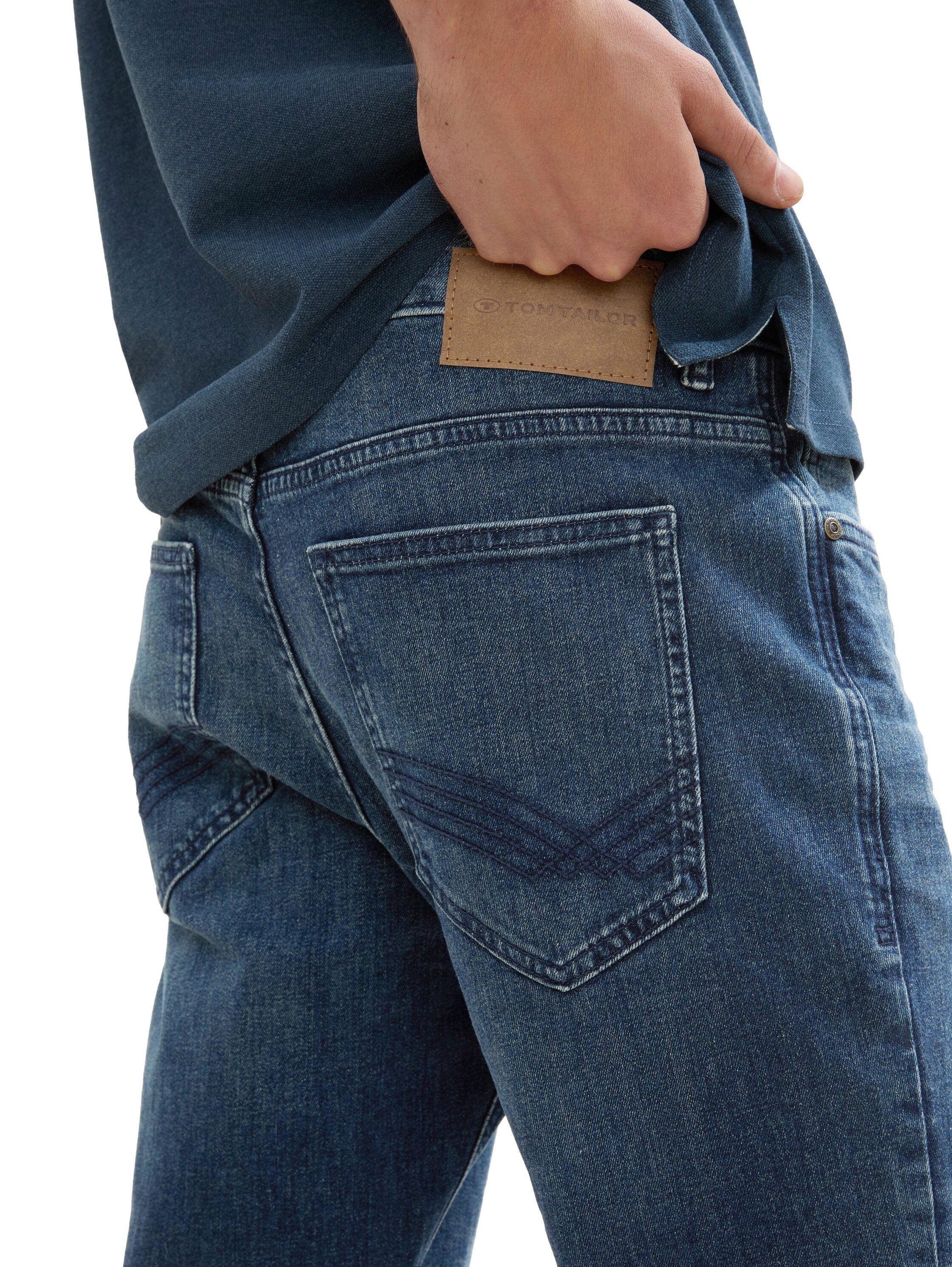 TOM TAILOR Straight-Jeans MARVIN im Five-Pocket günstig online kaufen