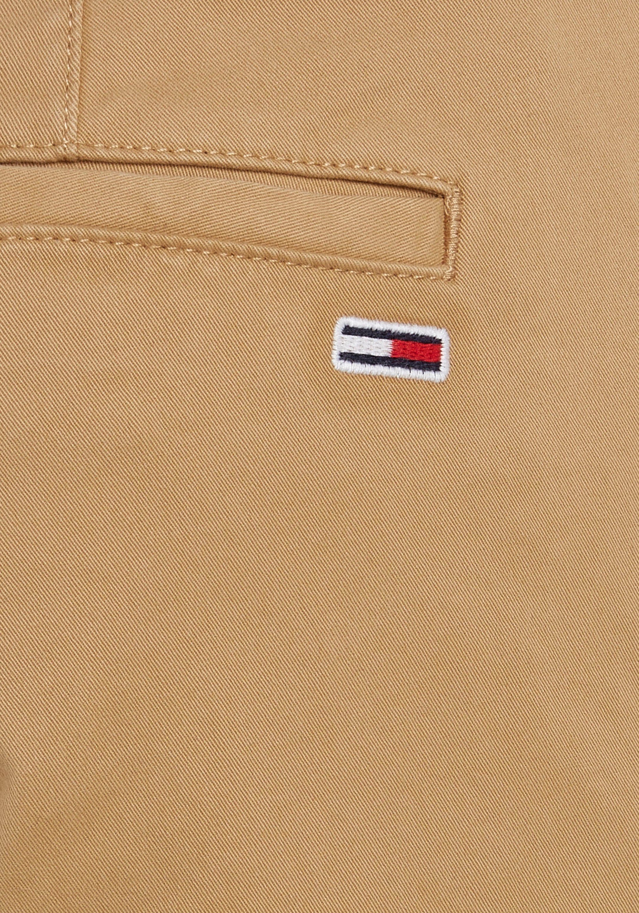 Tommy Jeans Chinohose TJM SCANTON mit Markenlabel