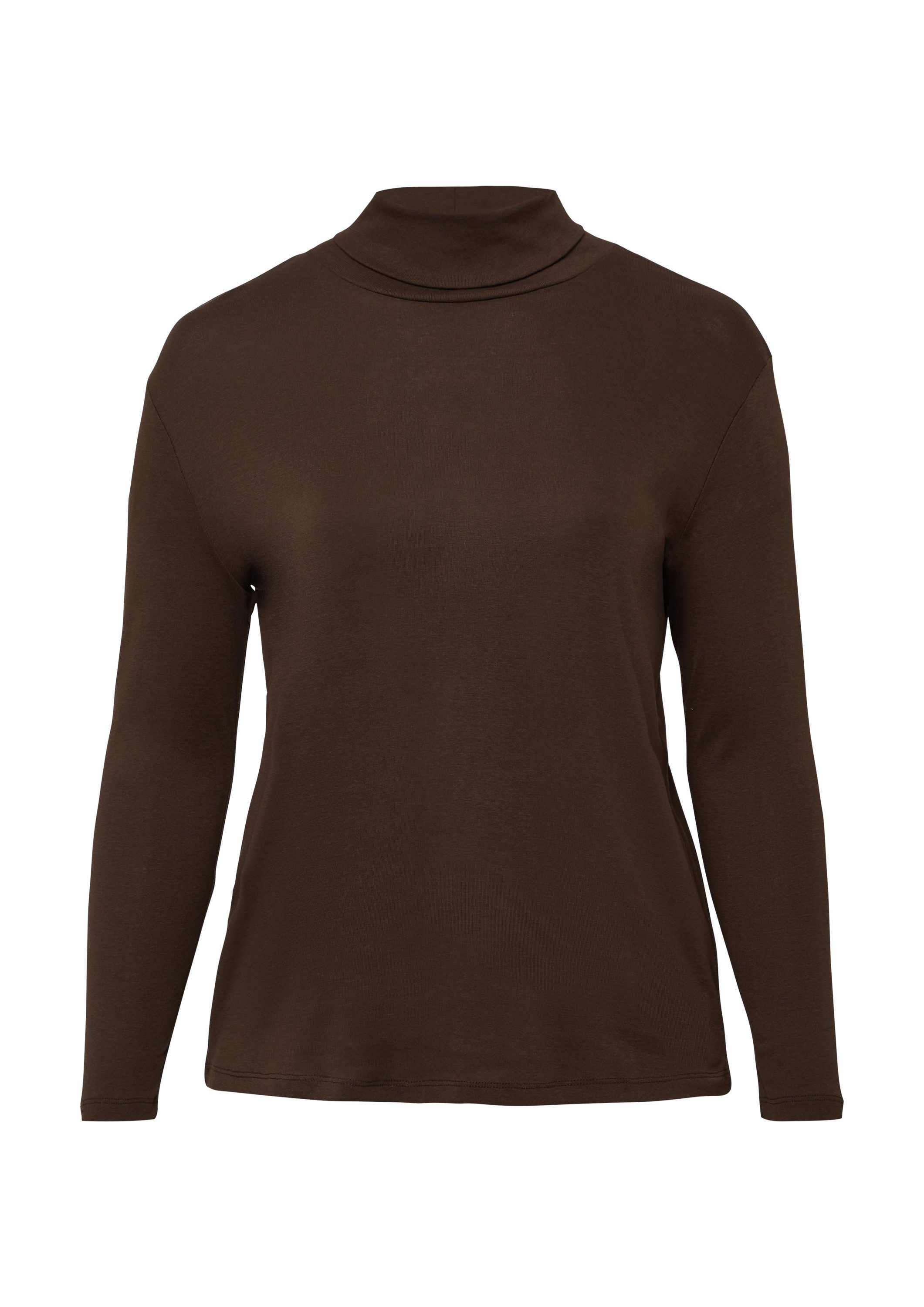 s.Oliver Langarmshirt T-Shirt Longsleeve mit Rollkragen günstig online kaufen