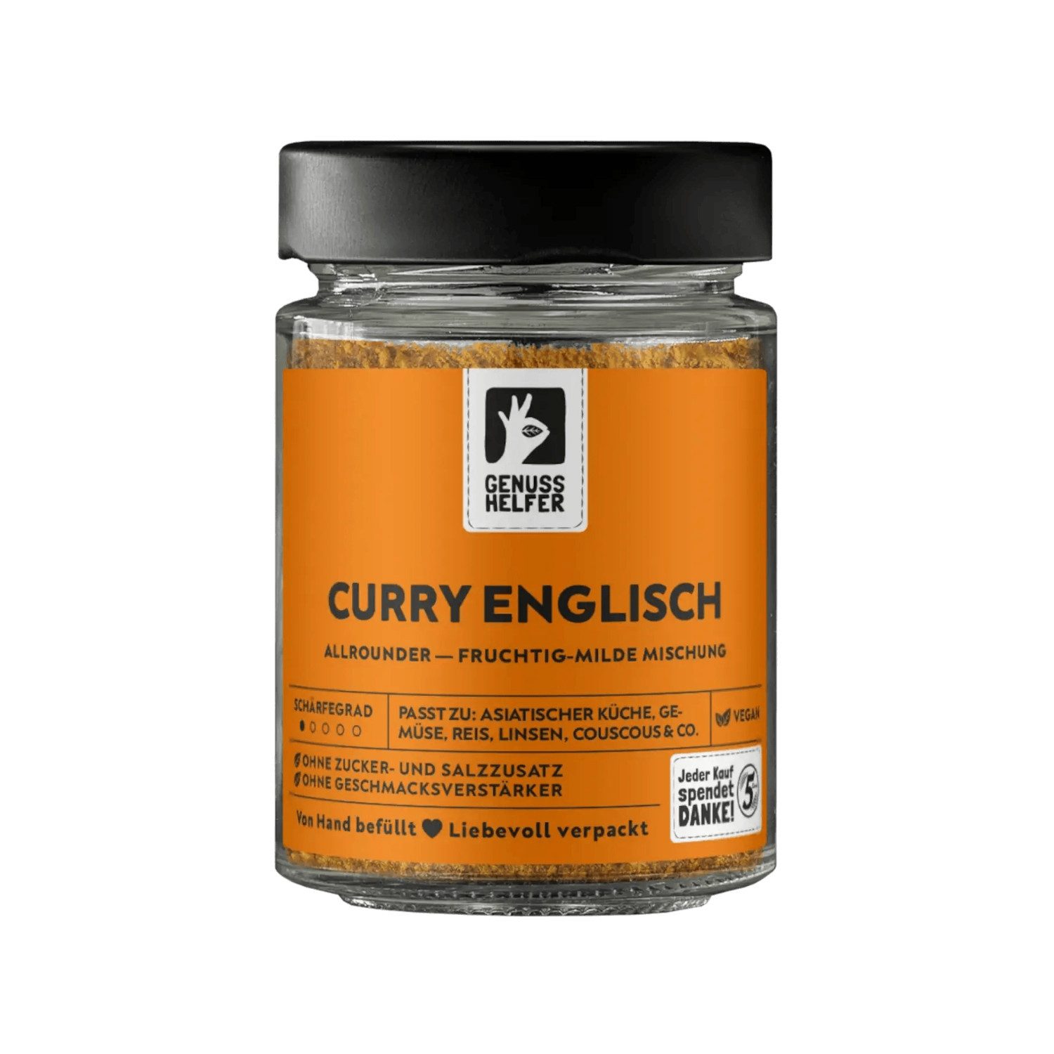 Bremer Gewürzhandel Gewürz Curry Englisch, gemahlen, im Glas, 85 g