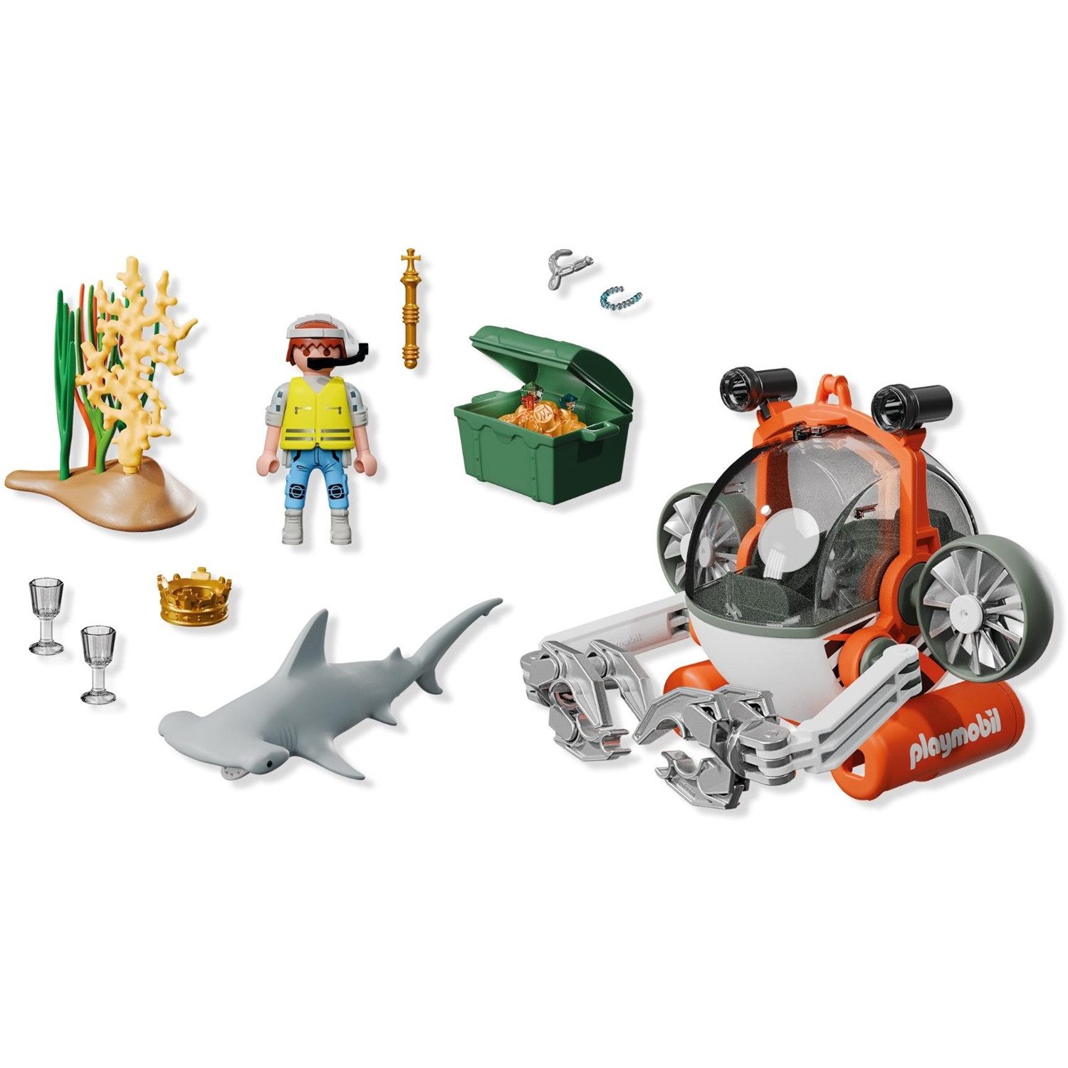 Playmobil® 71860 City Action Schatzsuche mit U-Boot Konstruktions-Spielset – Bild 4 von 4