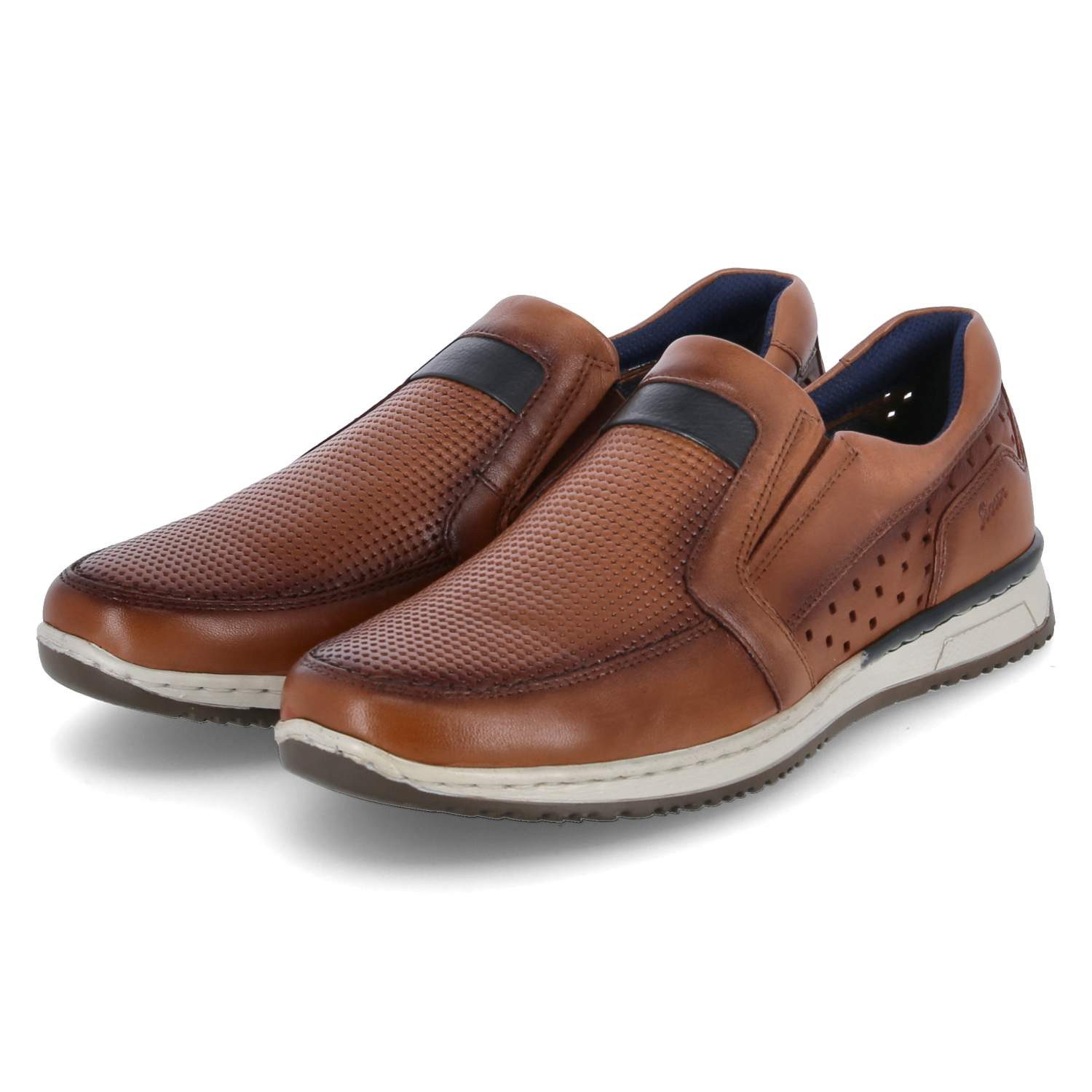 Sioux Herren Slipper Hajoko-700 - Leichter Mokassin Aus Kalbleder
