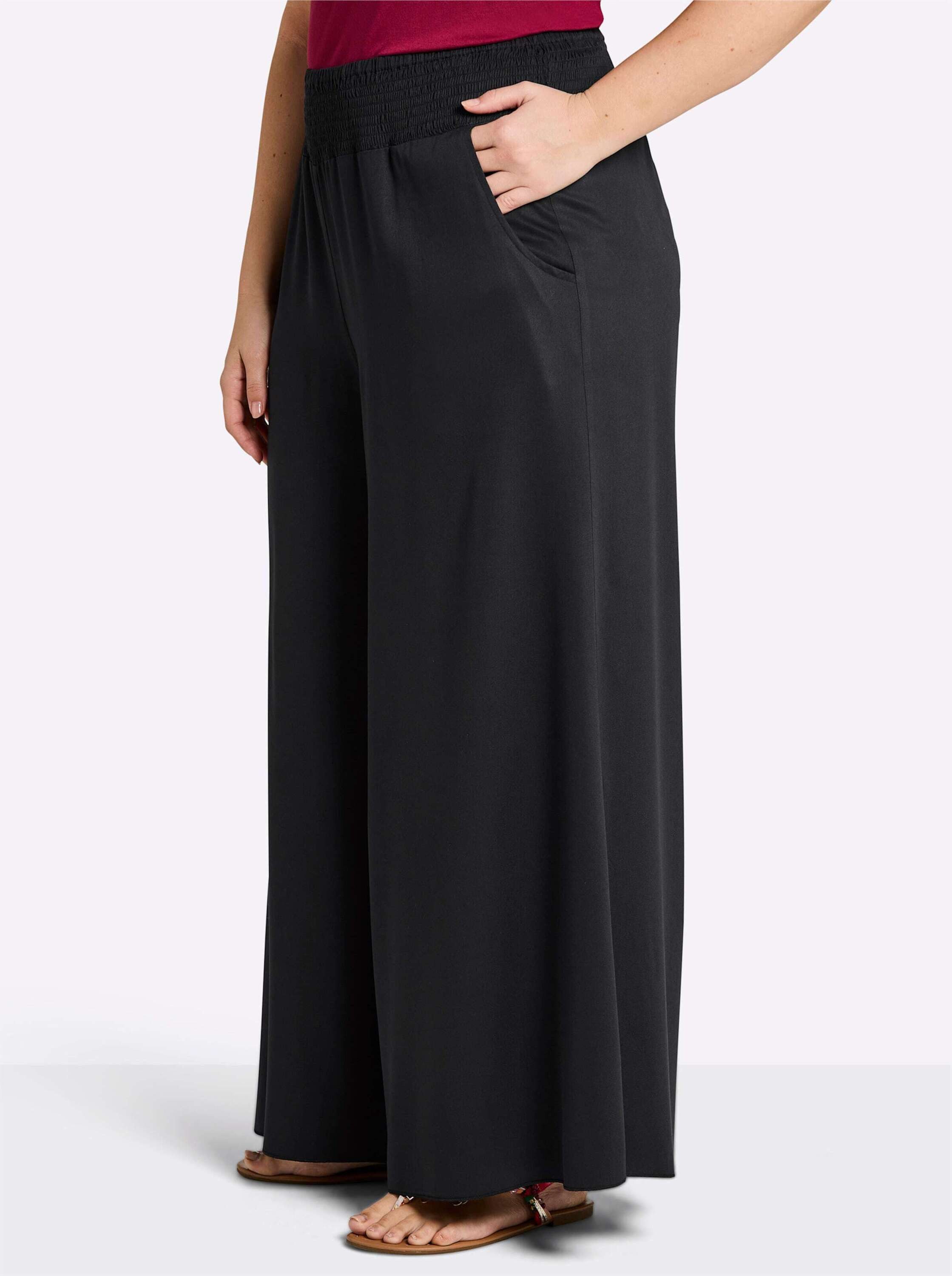 Sheego Strandkleid Web-Hose normal