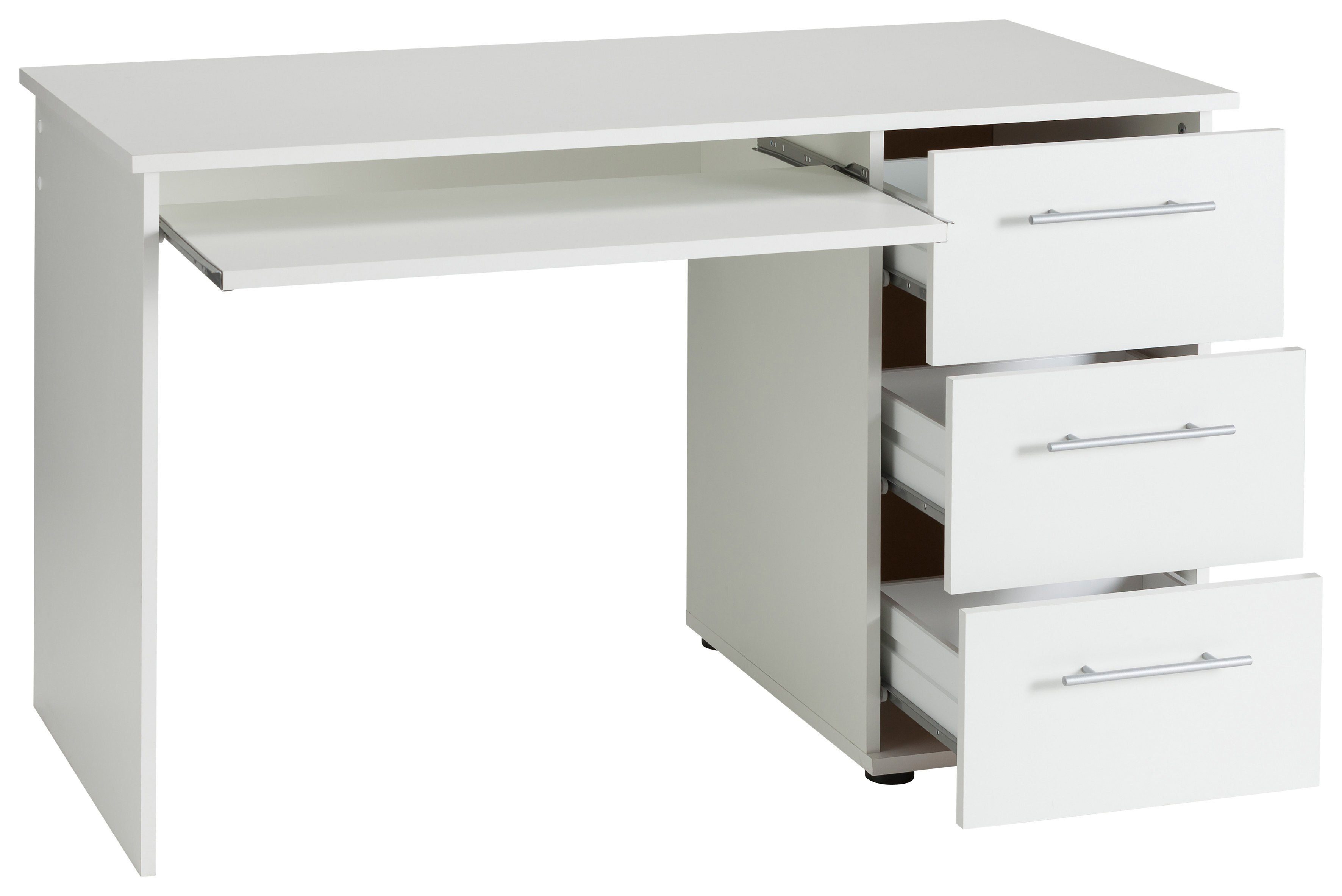 Schreibtisch mit weiß in Tobi, Schubkästen, Möbelfabrik 3 Made VOGL Germany
