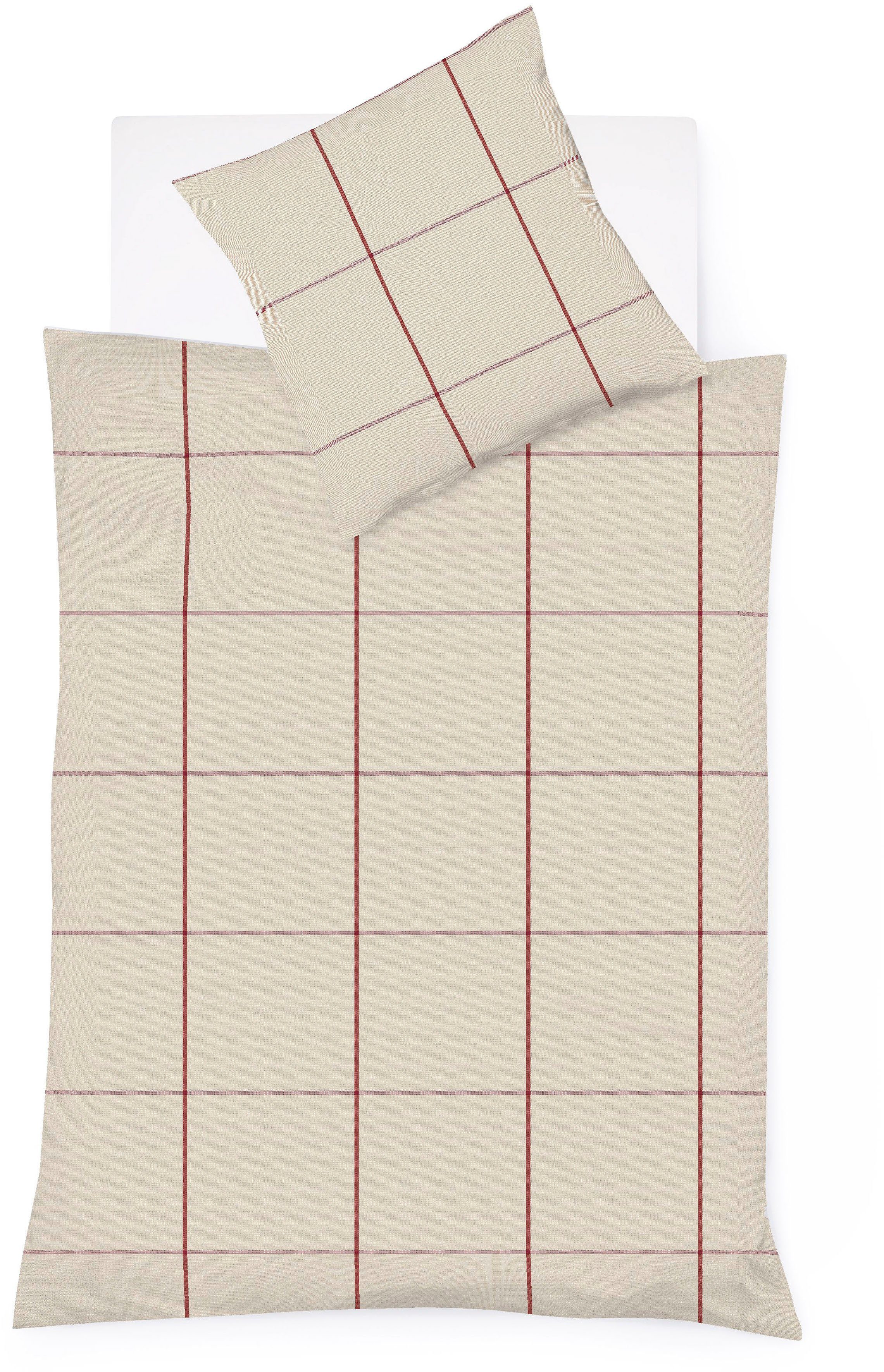fleuresse Bettwäsche Lech 4311, Flanell, 2 günstig online kaufen