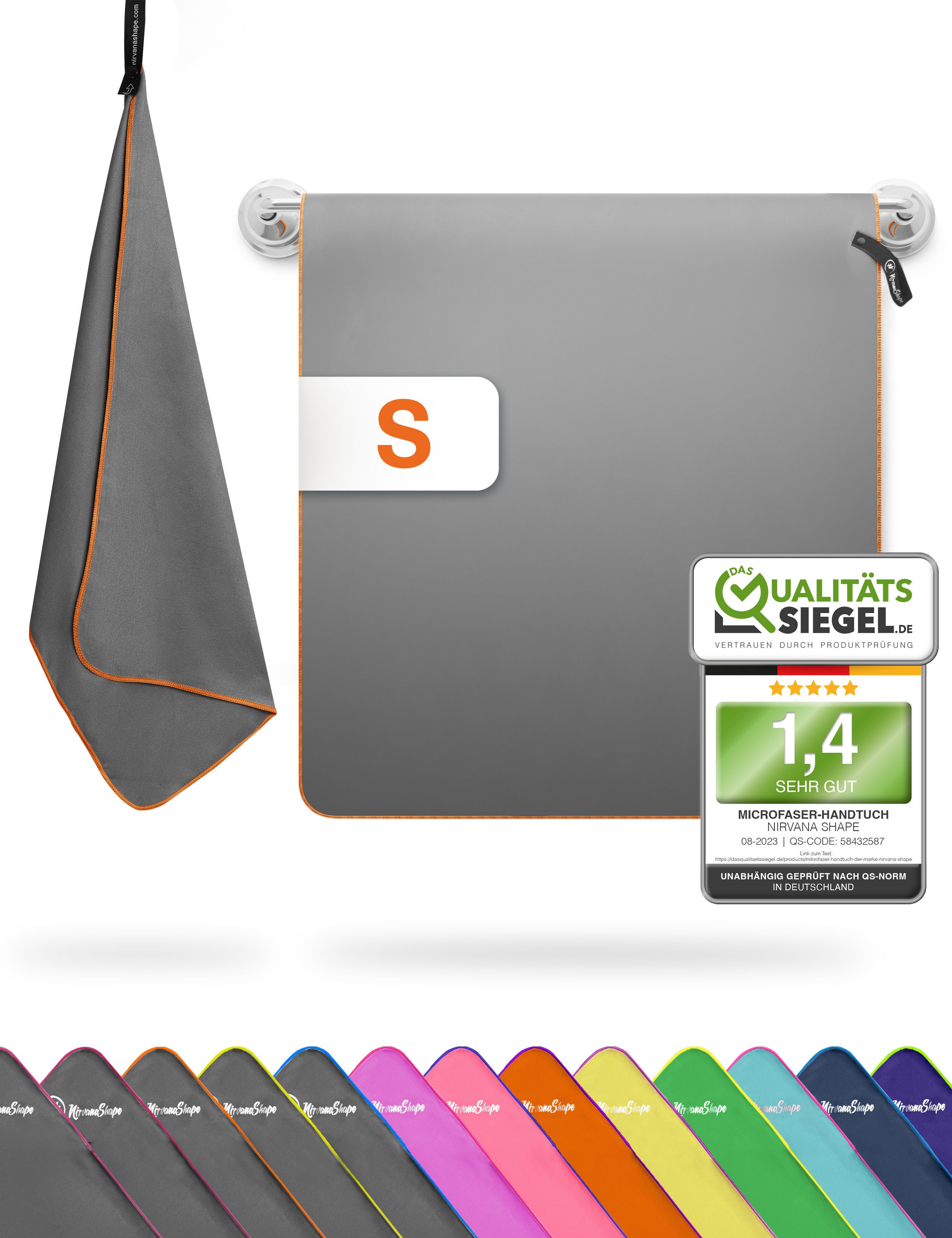 NirvanaShape Reisehandtuch Mikrofaser Handtuch, Badehandtuch, Reisehandtuch günstig online kaufen