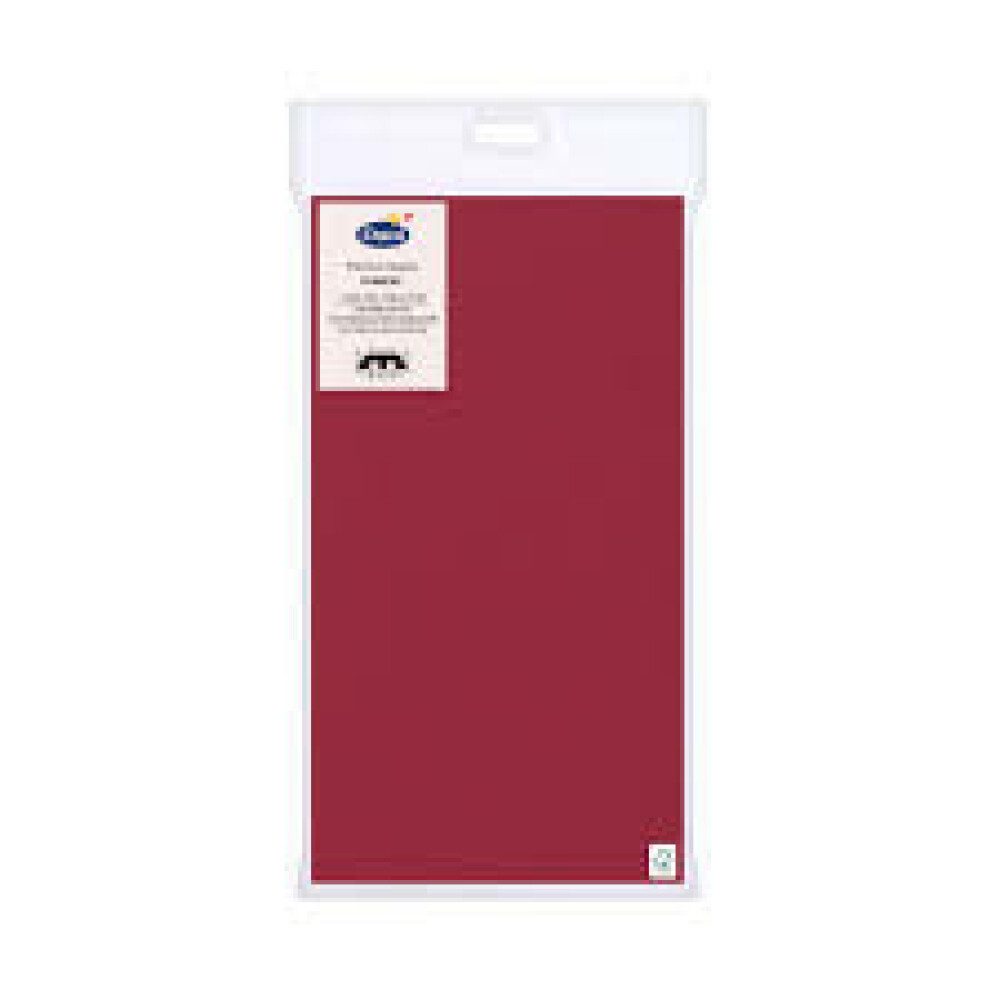 Generic Tischtuchklammern Duni Tischdecke 118X180cm Bordeaux, (1-St)