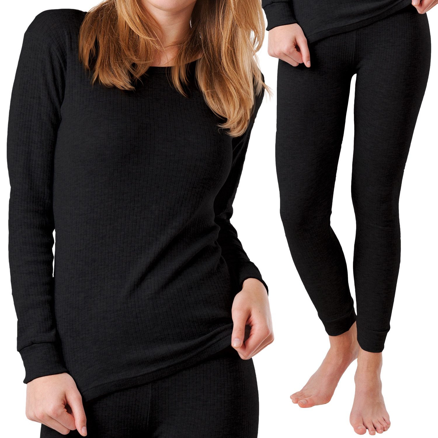MT Thermohose Damen Ski- & Thermowäsche Set - Thermo Unterwäscheset