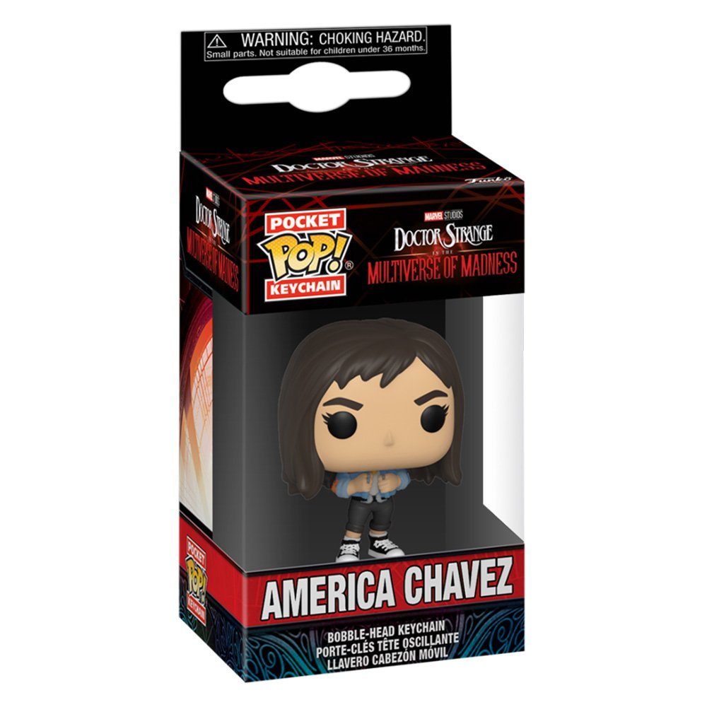 Funko Schlüsselanhänger Pocket Madness of Chavez Strange POP! in Multiverse Doctor - the America