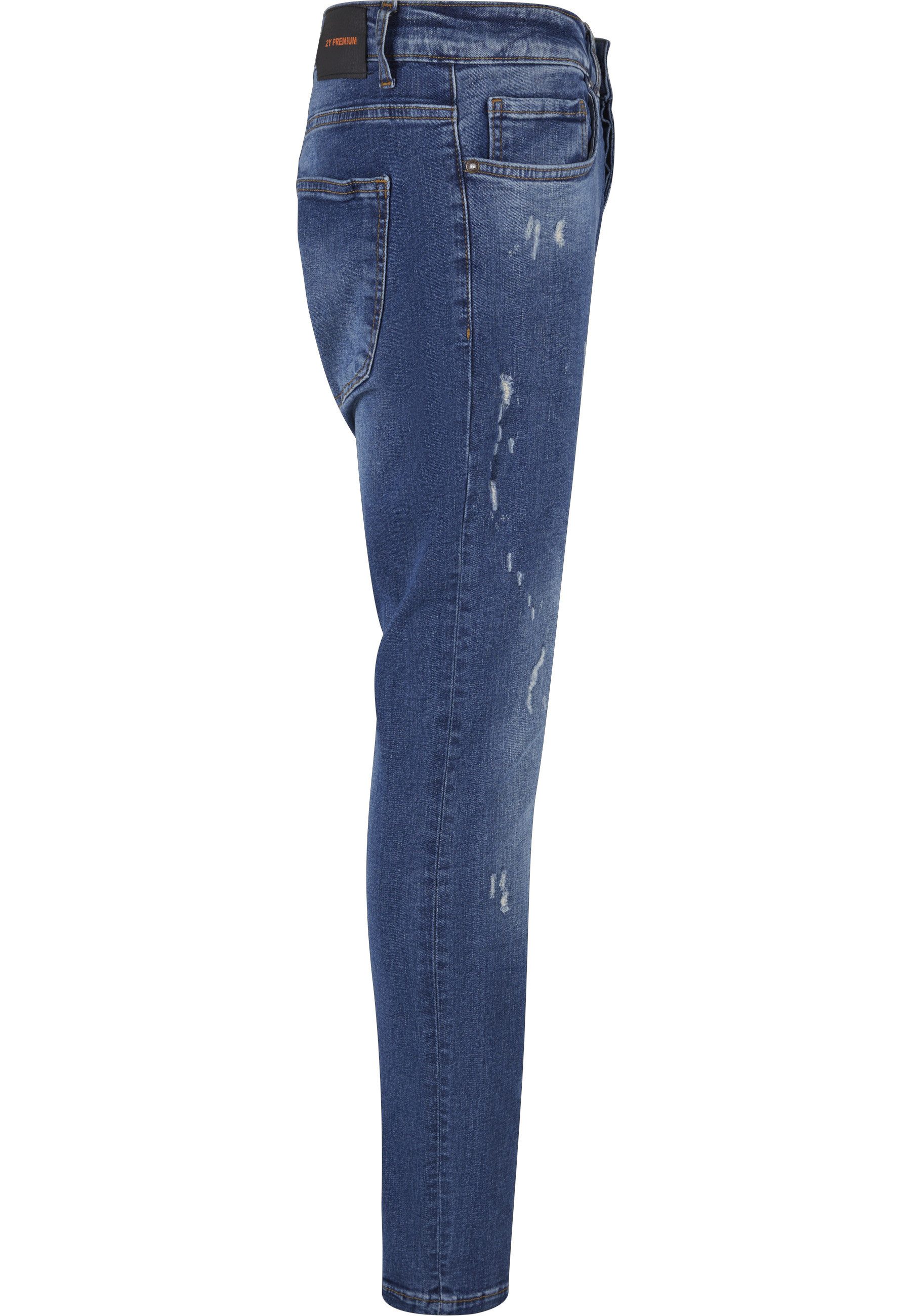 Bequeme Jeans 2Y Premium Herren 2Y Skinny Fit Jeans