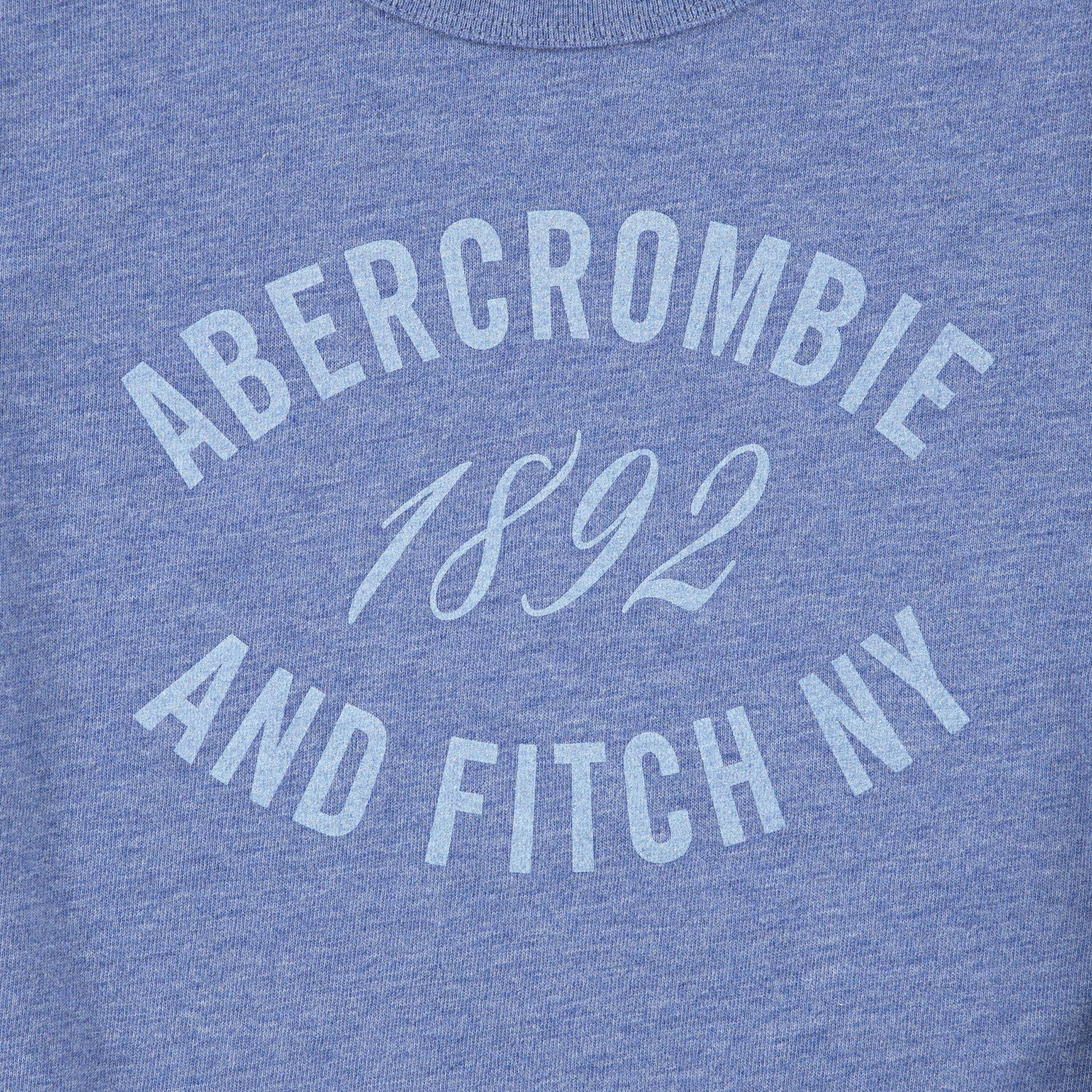 Abercrombie Kids T-Shirt AFG ANF 1892 RUCHED TEE mit Print und Raffung, for girls
