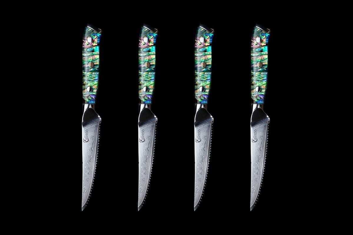 Messer-Set Abalone Steakmesser Set