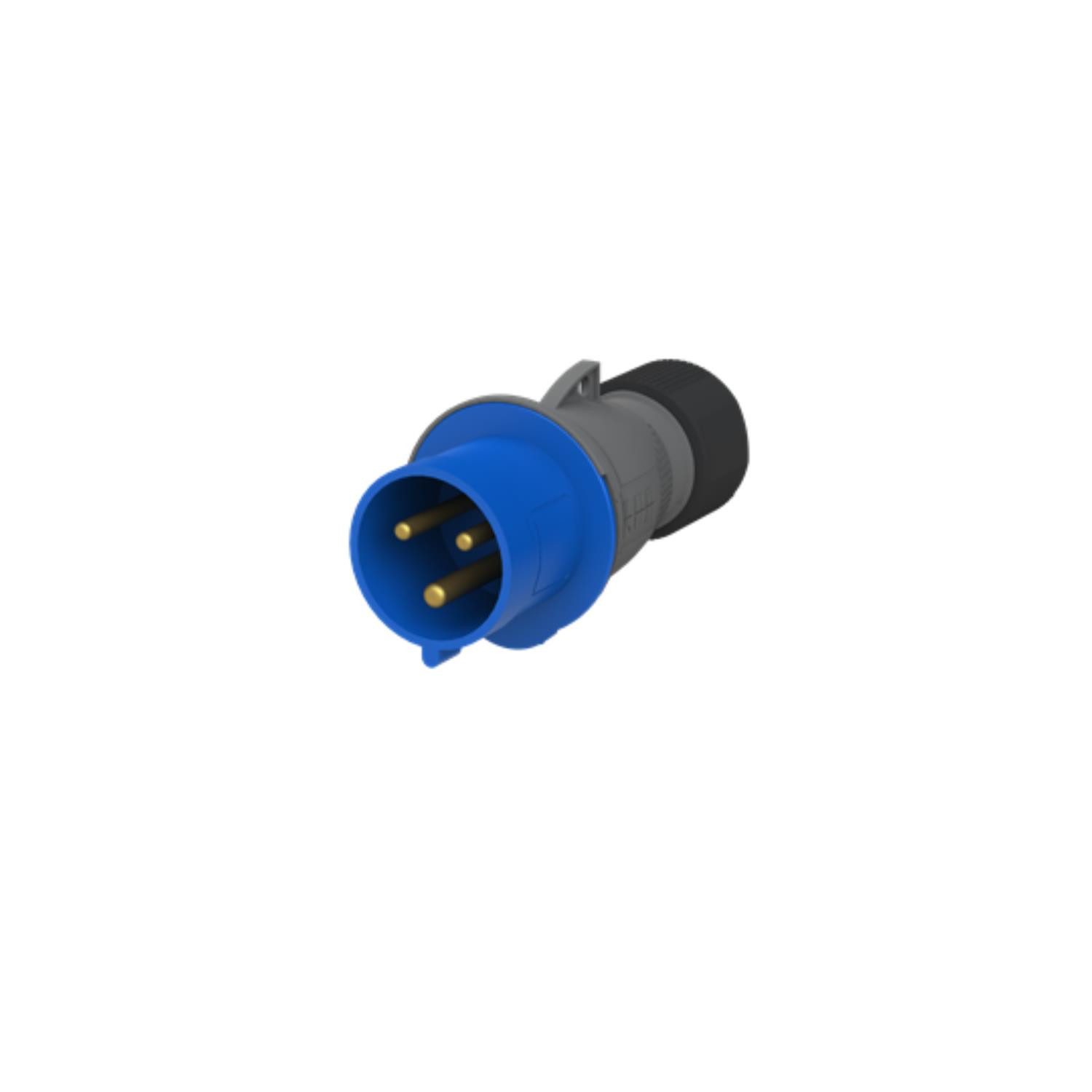 Amphenol CEE-Stecker Titel:32 Ampere CEE Steckverbinder 3-polig (2P+PE) Stift, Kodierung 6, (CEE Stromverteiler)