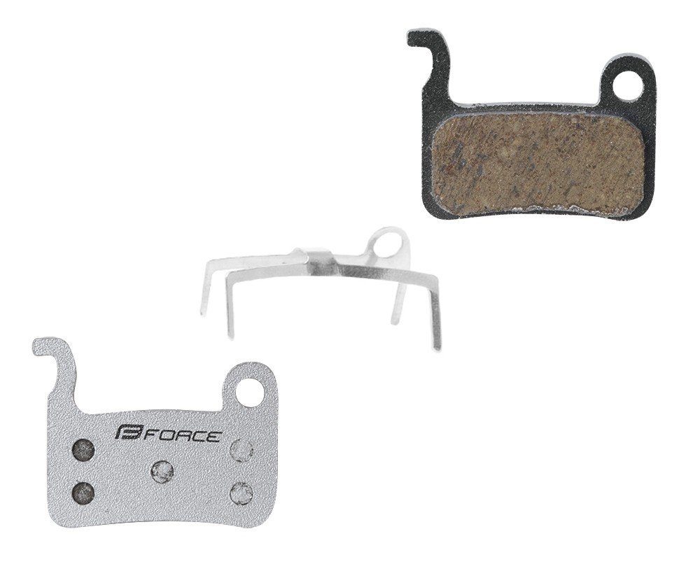 FORCE Scheibenbremse Scheibenbremsbeläge FORCE für Shimano M07 Polymer Alu Basis