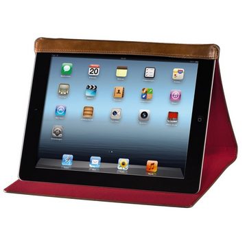 Hama Tablet-Hülle Leder-Tasche Smart Case Cover Schutz-Hülle, Klapp-Tasche für Apple iPad 4 3 4G 3G, Stand-Funktion