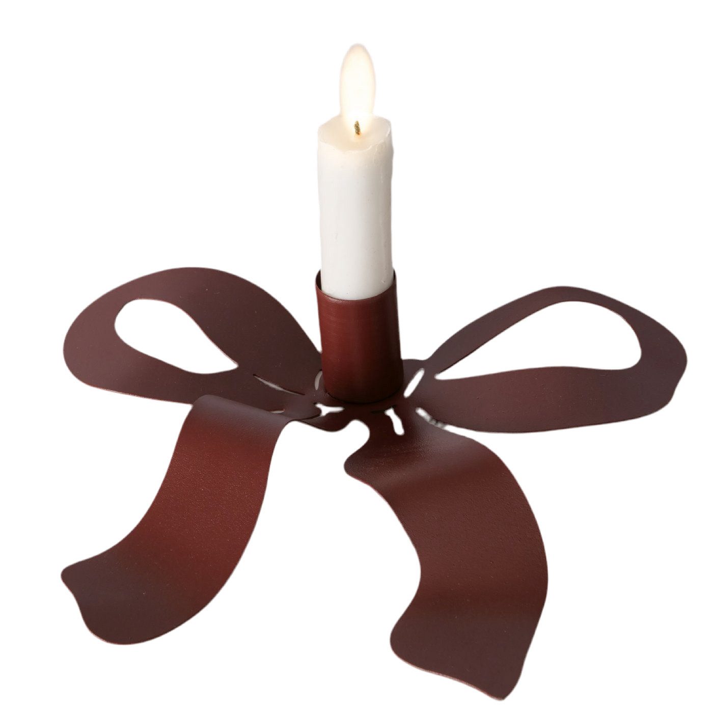 MF Kerzenhalter Kerzenhalter Red Bow Schleifen günstig online kaufen