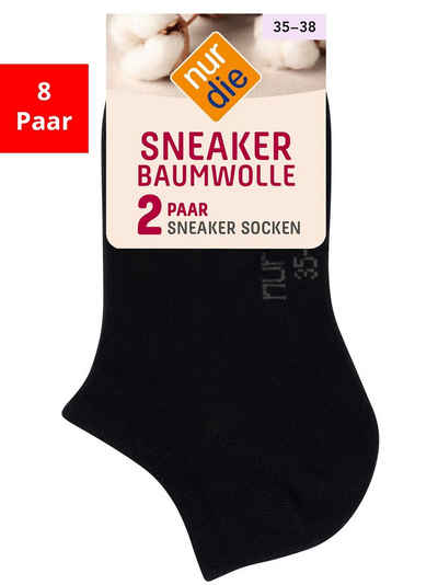 Nur Die Шкарпетки для кросівок Baumwolle (8-Paar)