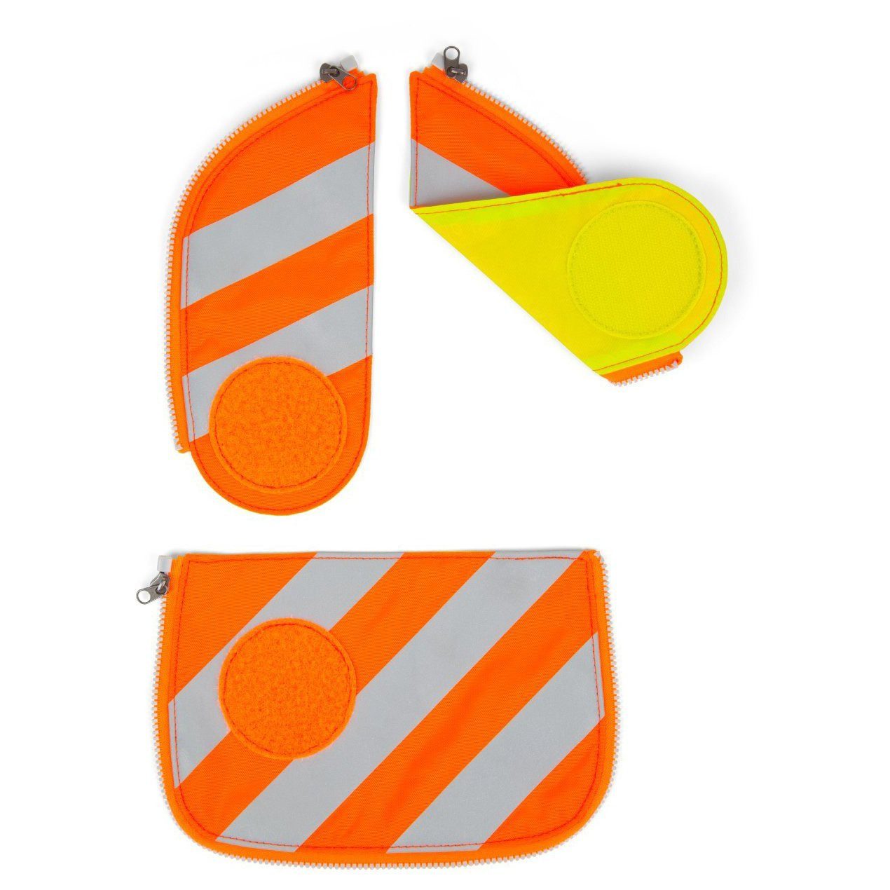 ergobag Handtasche Zubehör Cubo Light - Sicherheitsset 3tlg. (bis Modell 2018) (orange)