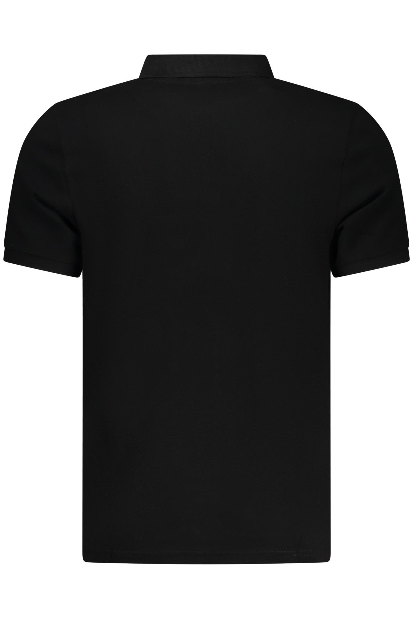 North Sails Poloshirt Herren Kurzarm-Poloshirt Schwarz mit Applikation
