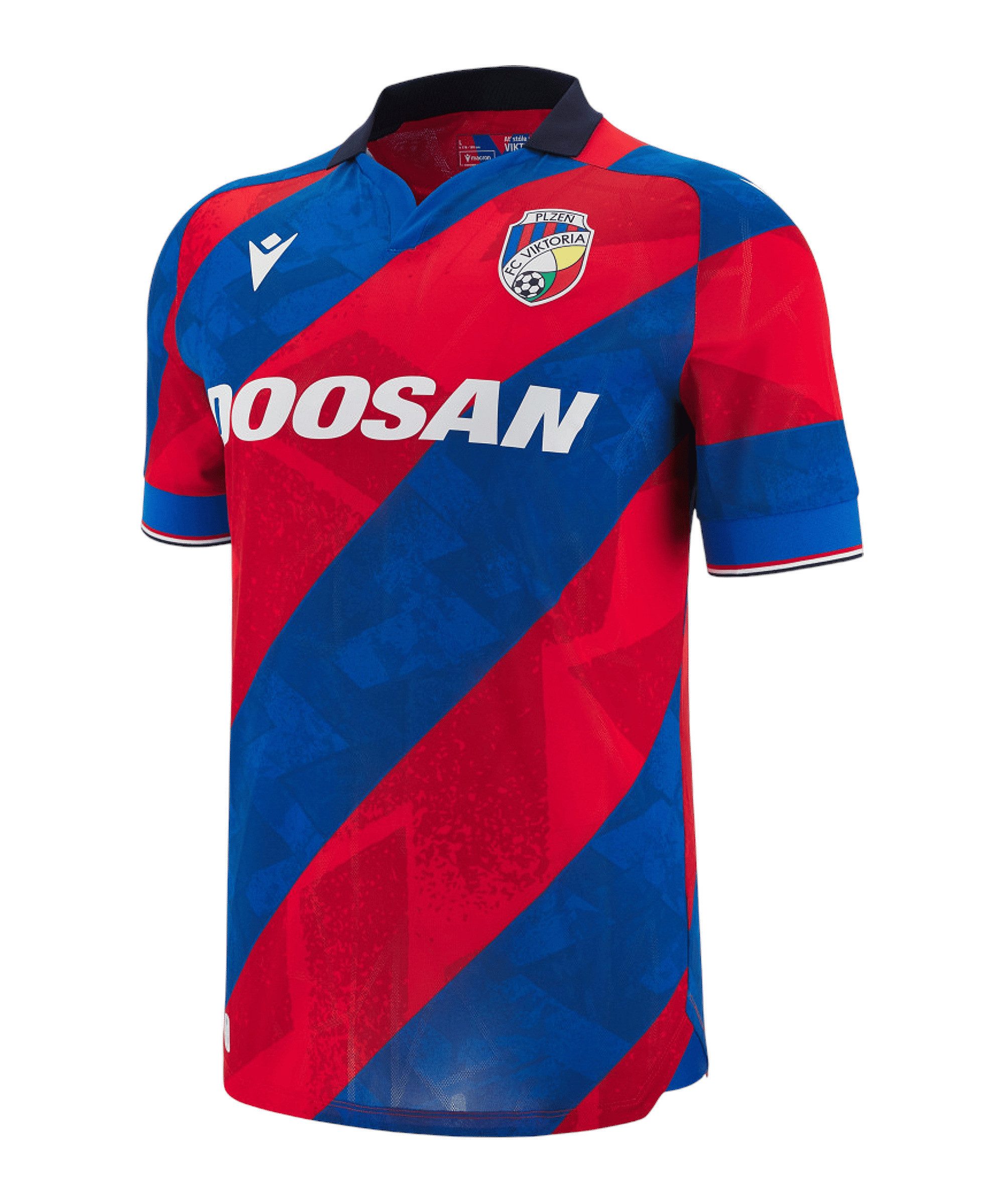 Macron Fußballtrikot Macron Viktoria Pilsen Trikot Home 2025/2026 Teamsport